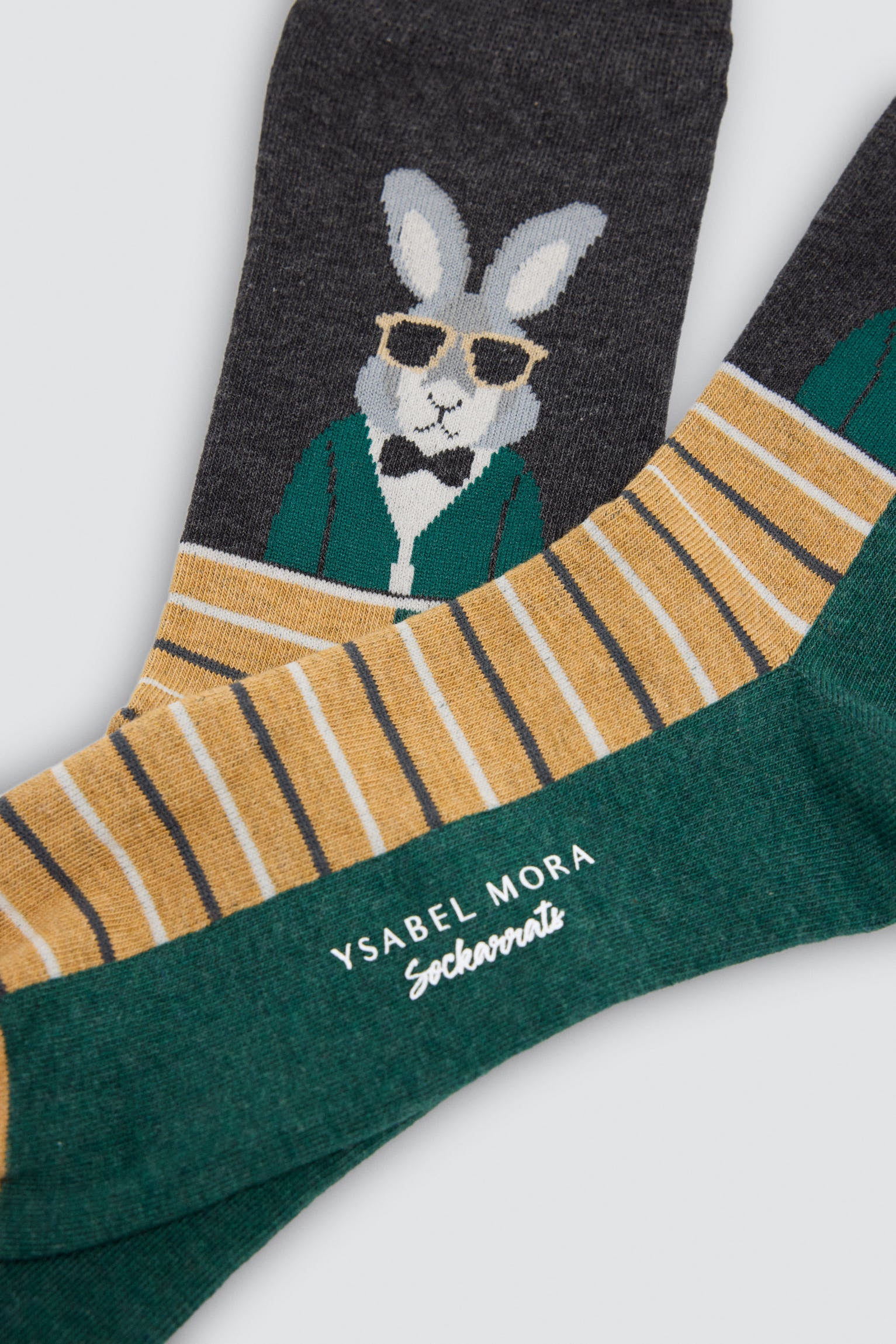 Pack of 4 fun animal-print Sockarrats socks