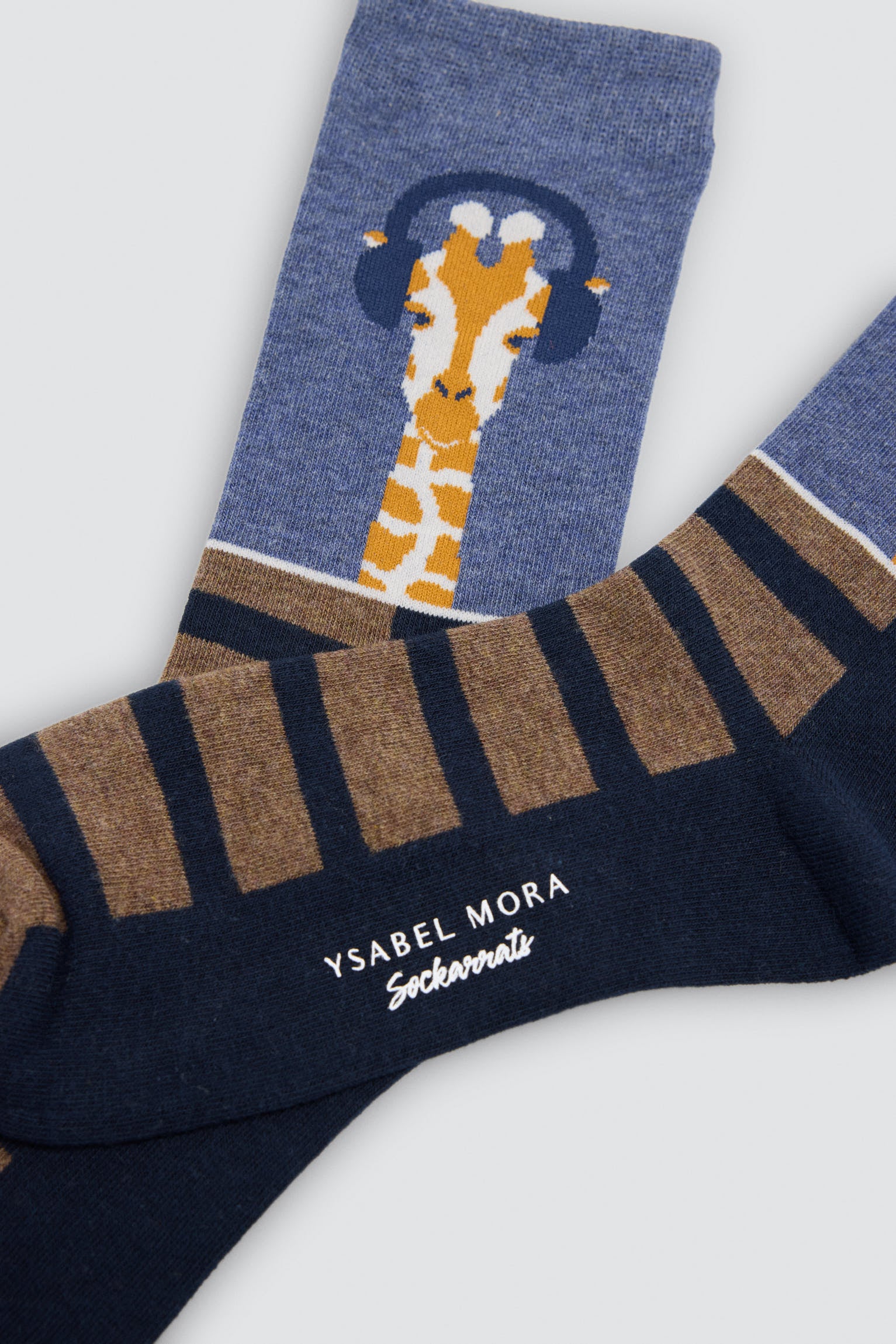 Pack of 4 fun animal-print Sockarrats socks