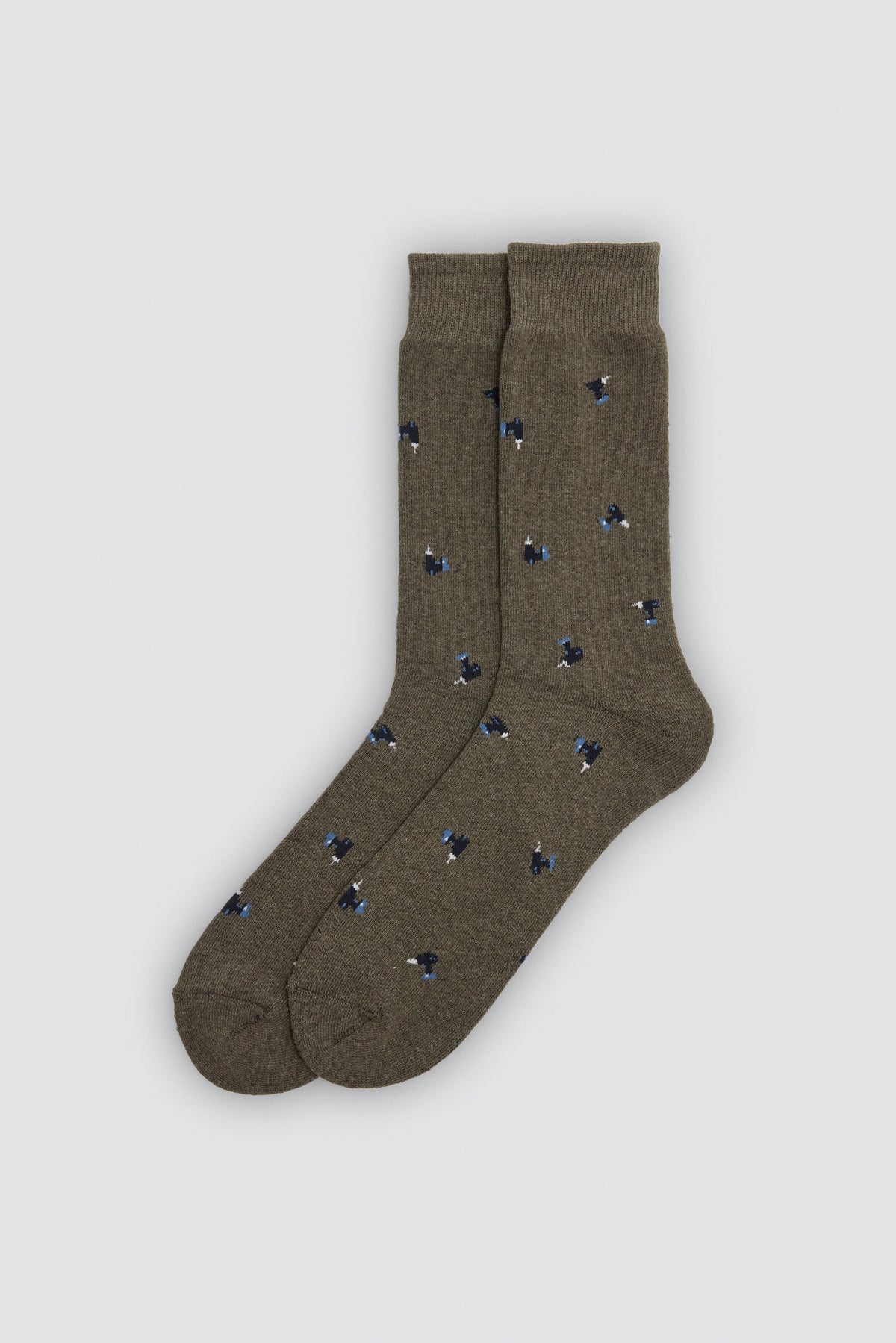 Pack of 4 socks with animal and motorbike prints