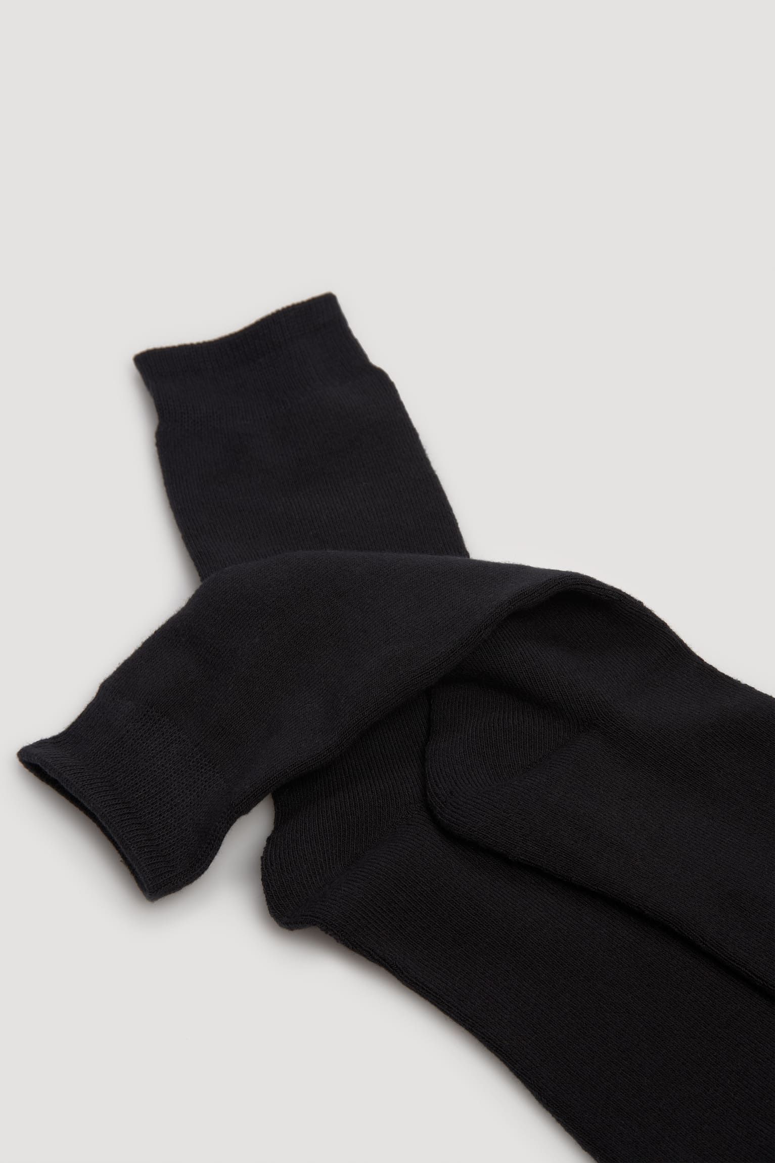 Thermal socks with black terry