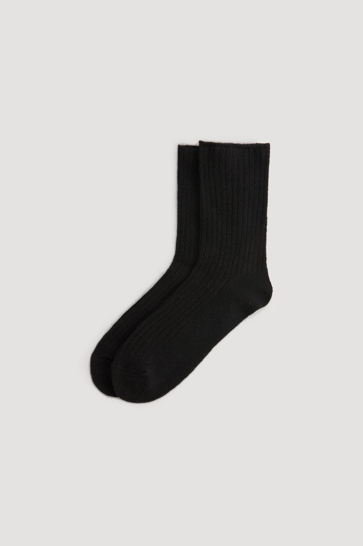 Men's Wool Sock Without Cuff [R]