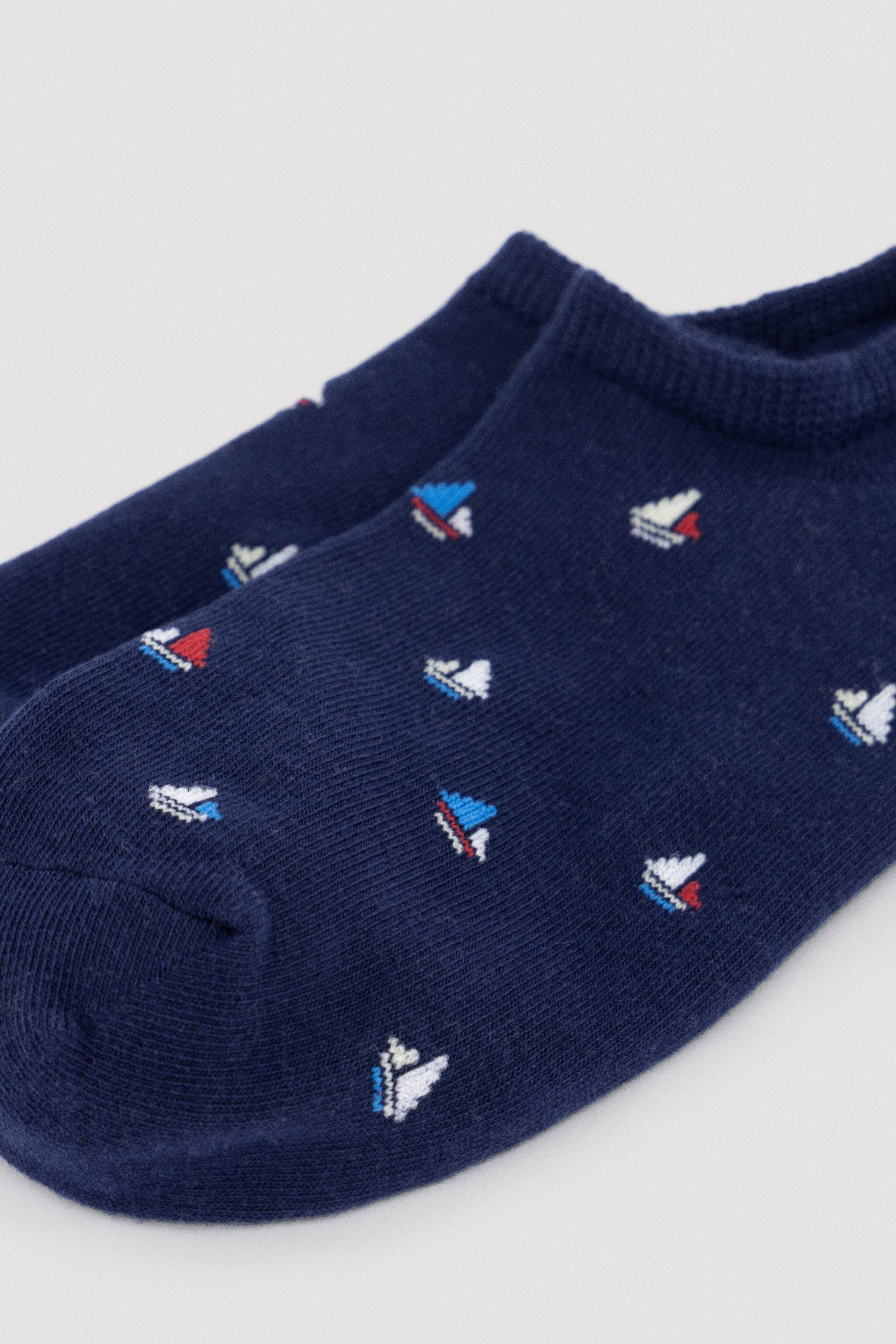 Pack of 3 men's pinkies with boat print