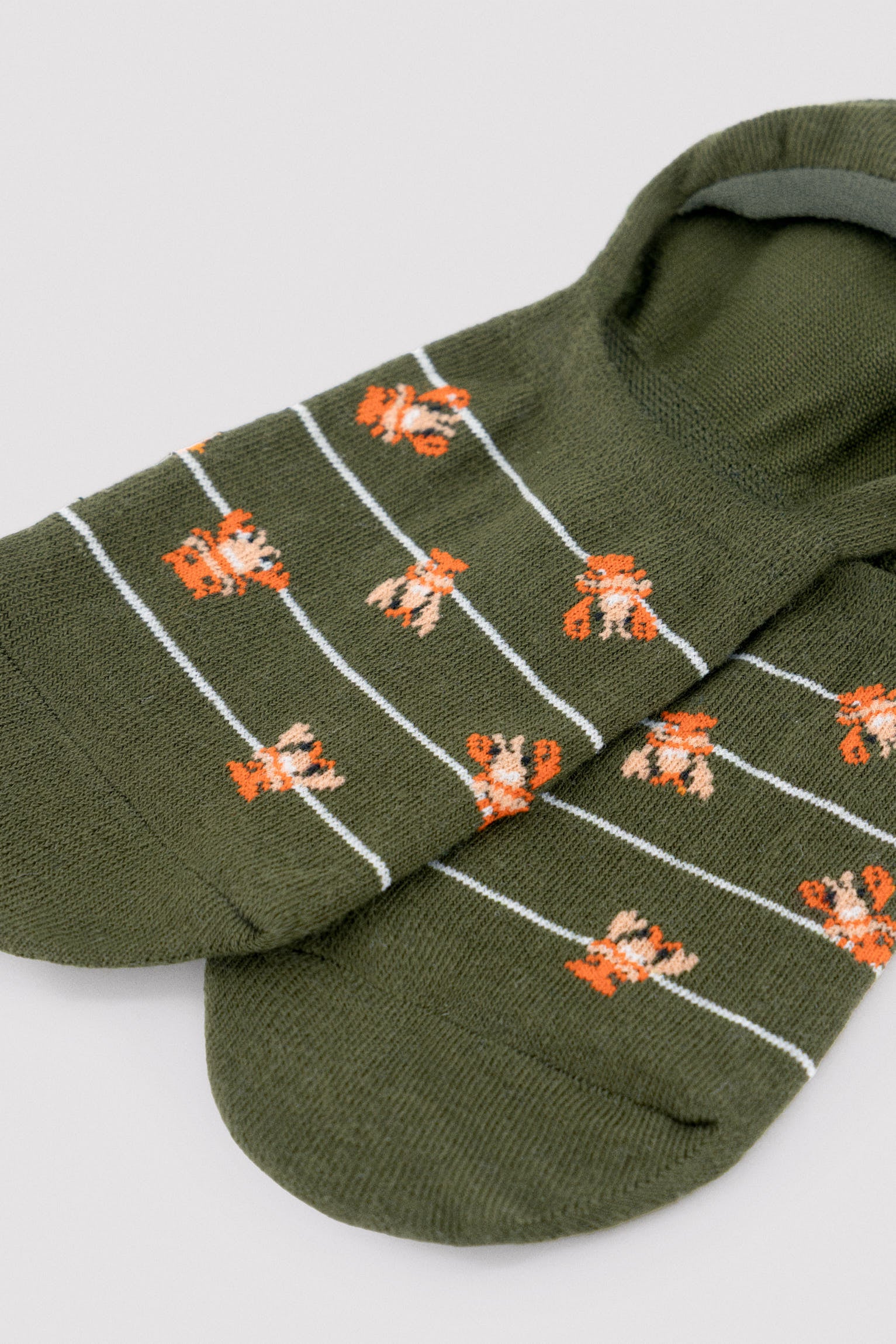 Pack of 4 men's pinkies with Bon Voyage print