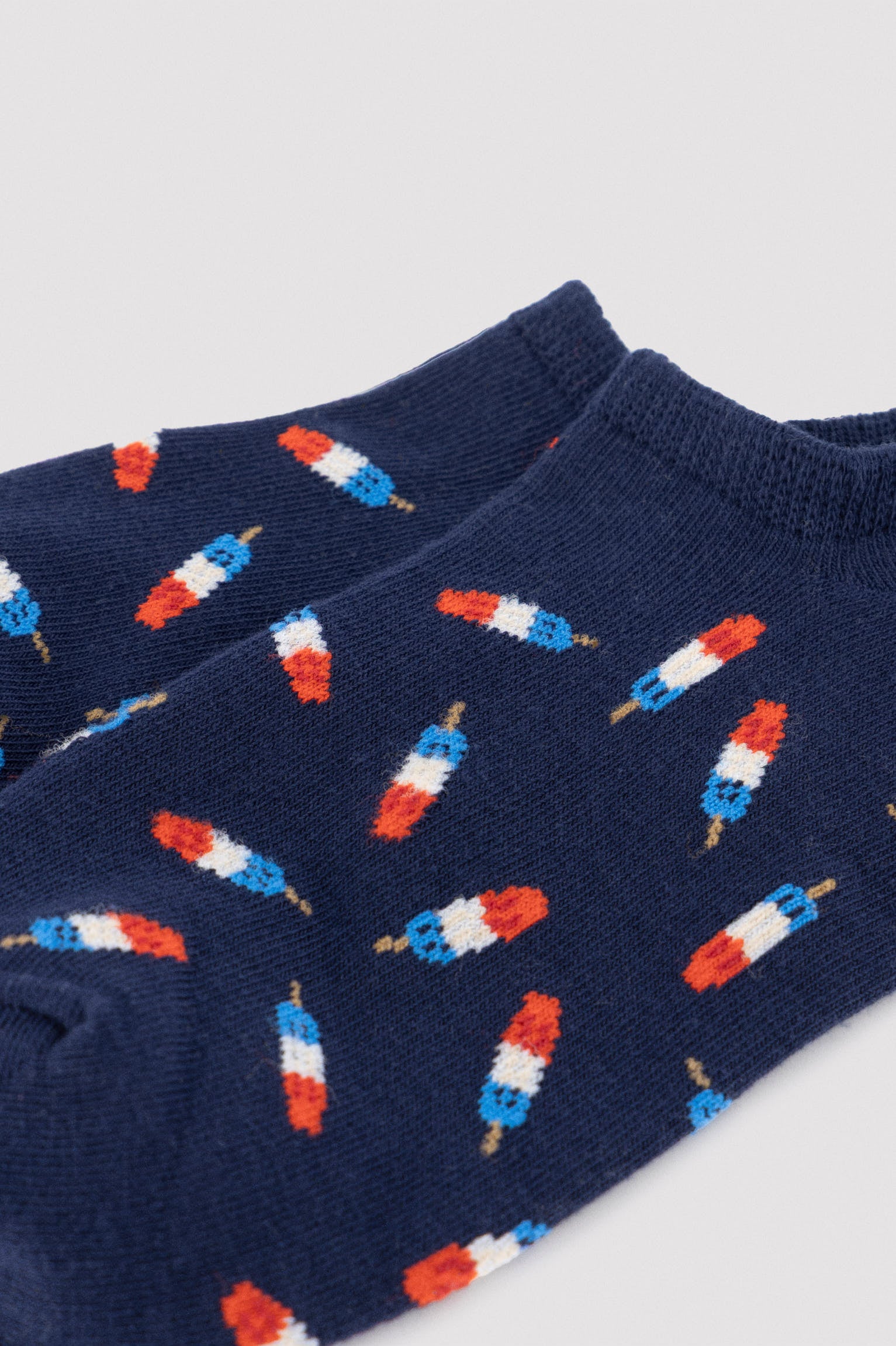 Pack of 4 men's pinkies with "See you soon" print