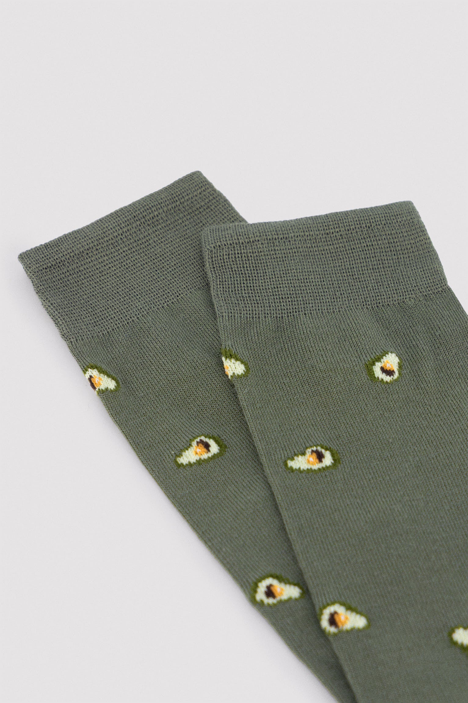 Pack of 3 fruit print knee-high socks