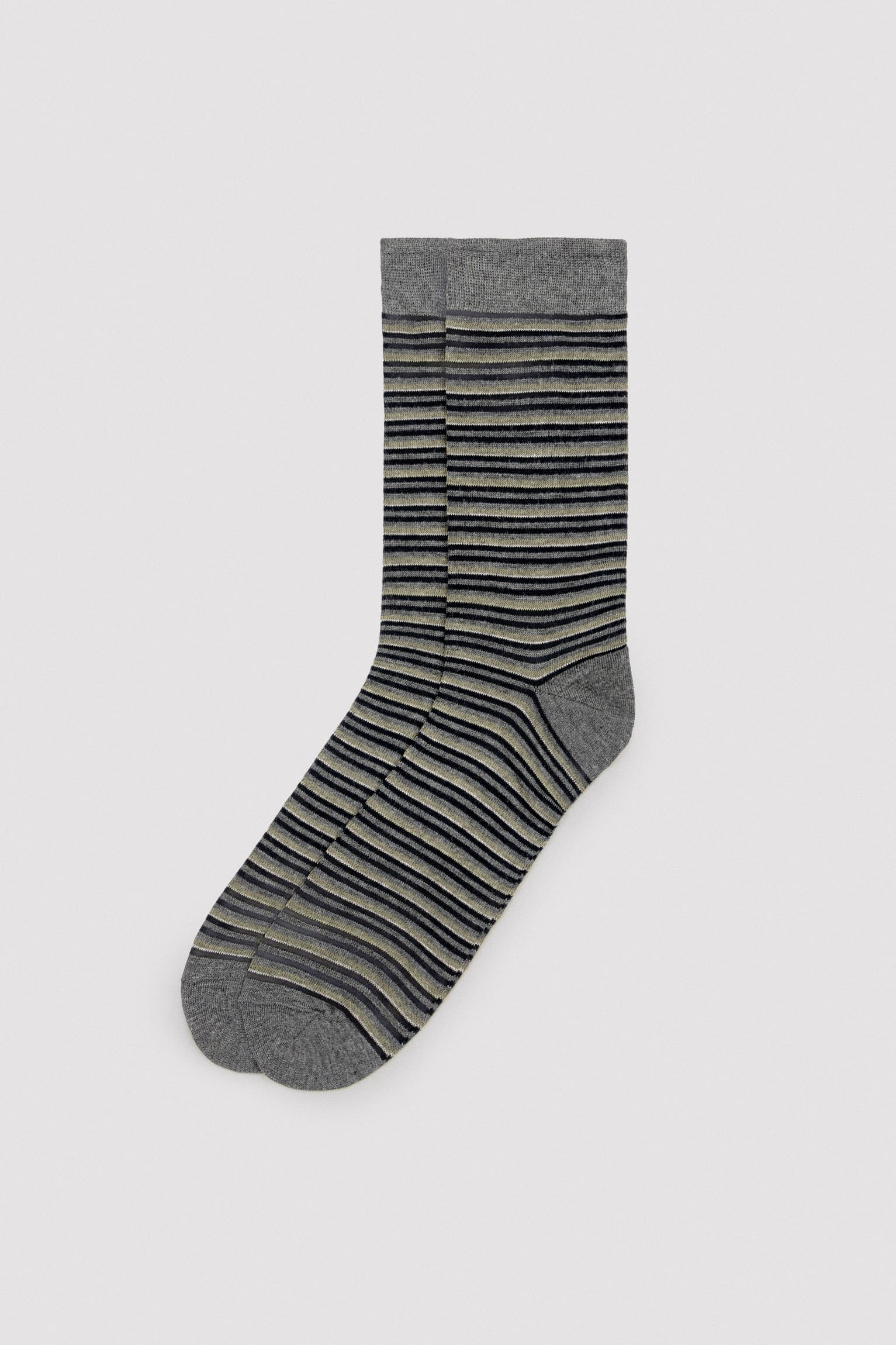 Pack of 3 striped patterned socks