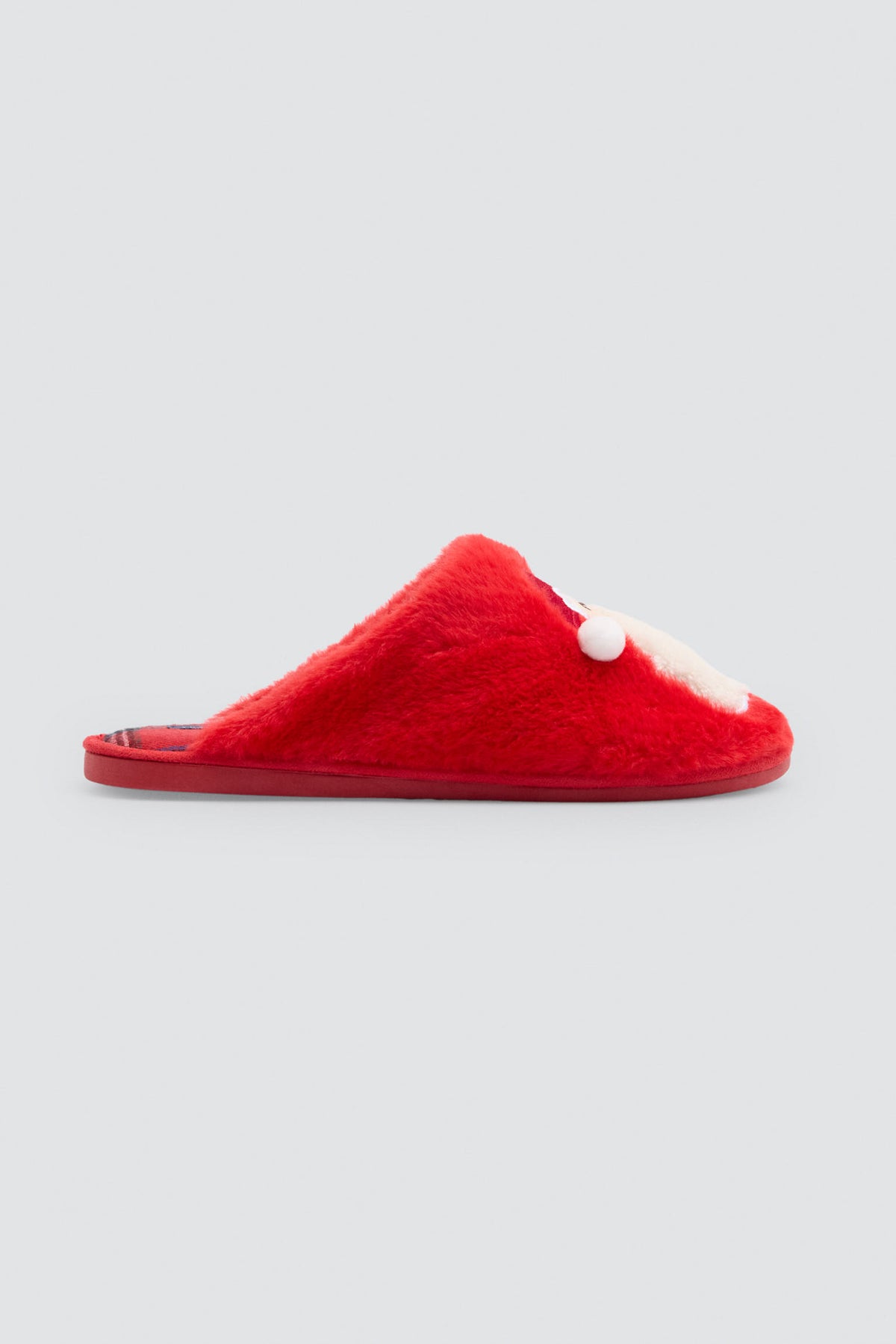 Zapatillas de casa navidad dibujo Papá Noel