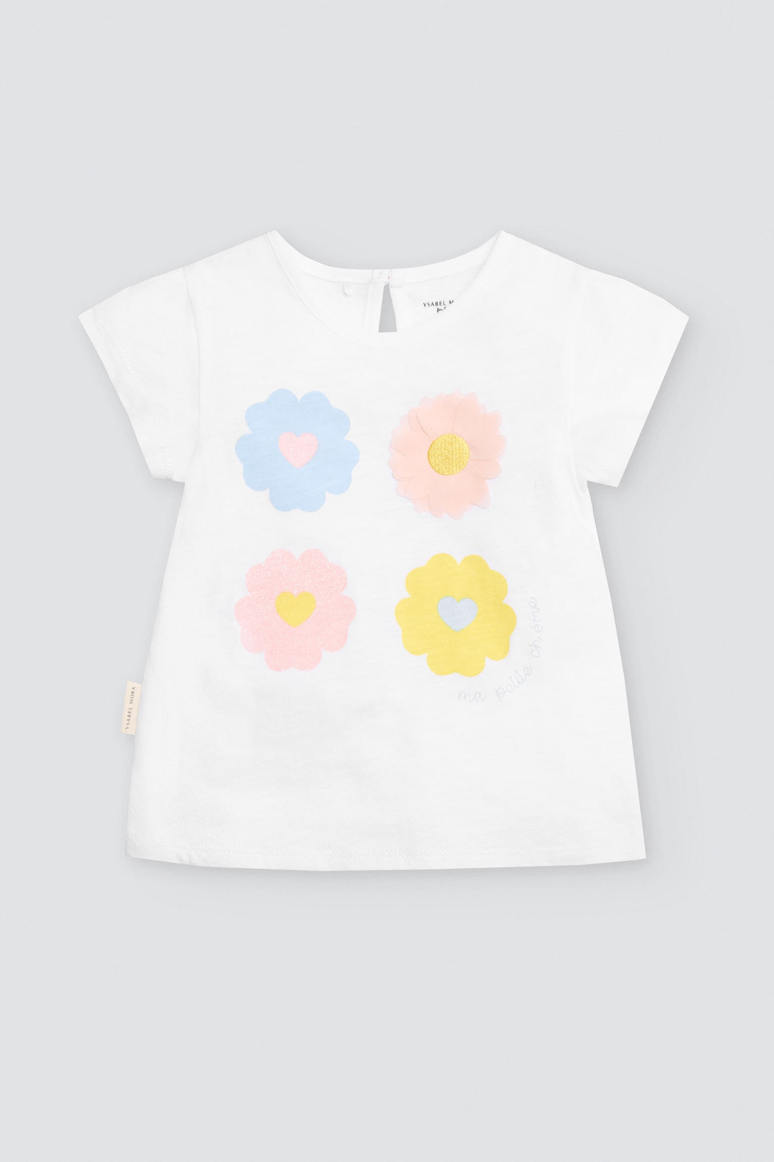 Conjunto bebé 3 piezas estampado floral - Ysabel Mora