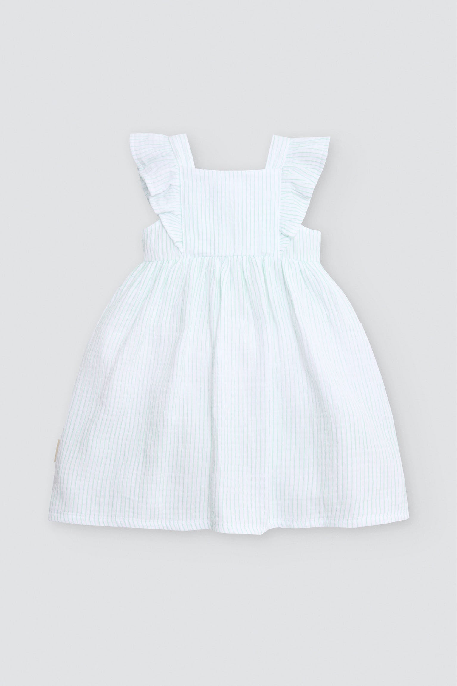 Vestido bebé sin mangas estampado rayas - Ysabel Mora