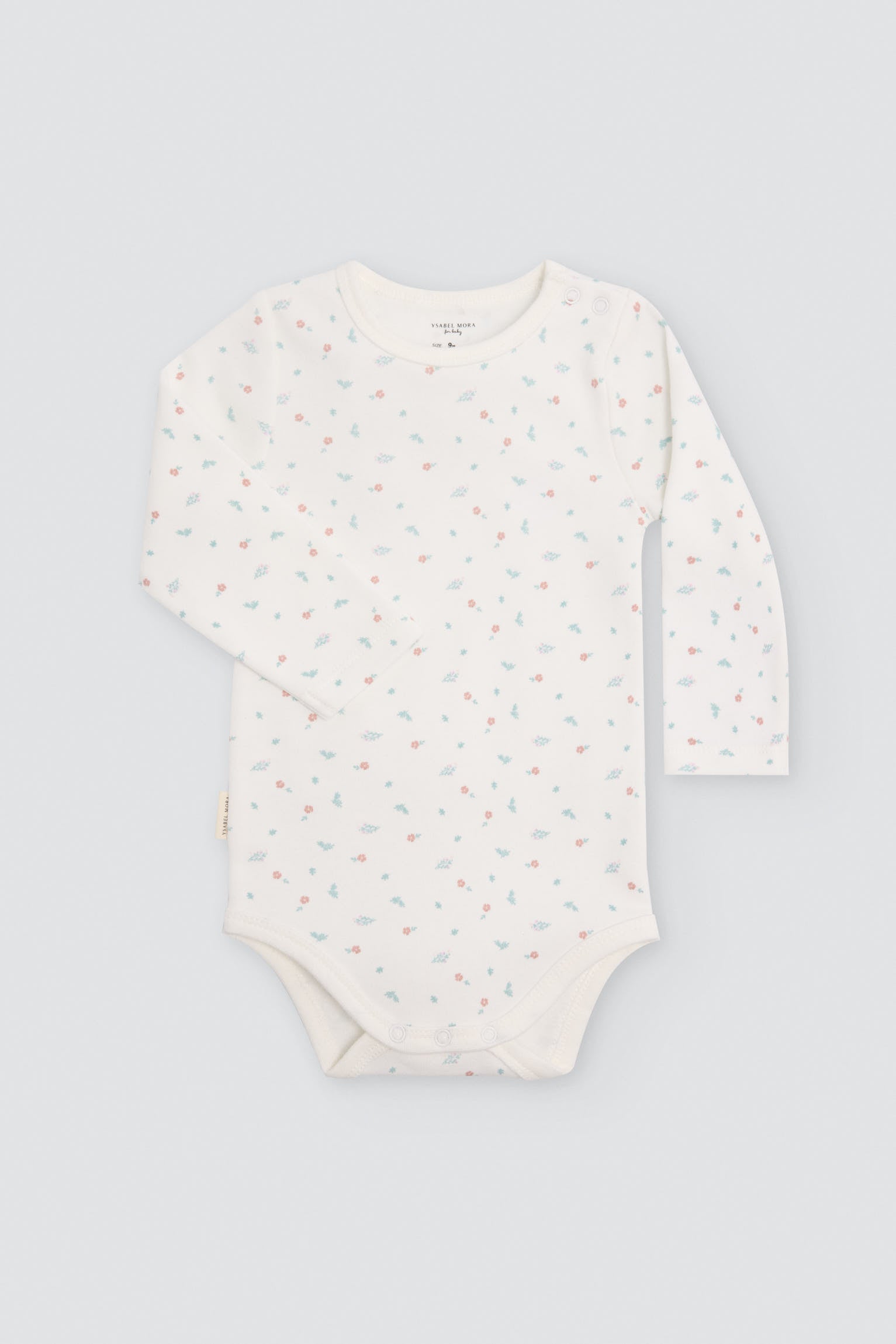 Pack 2 bodies bebé estampado floral - Ysabel Mora