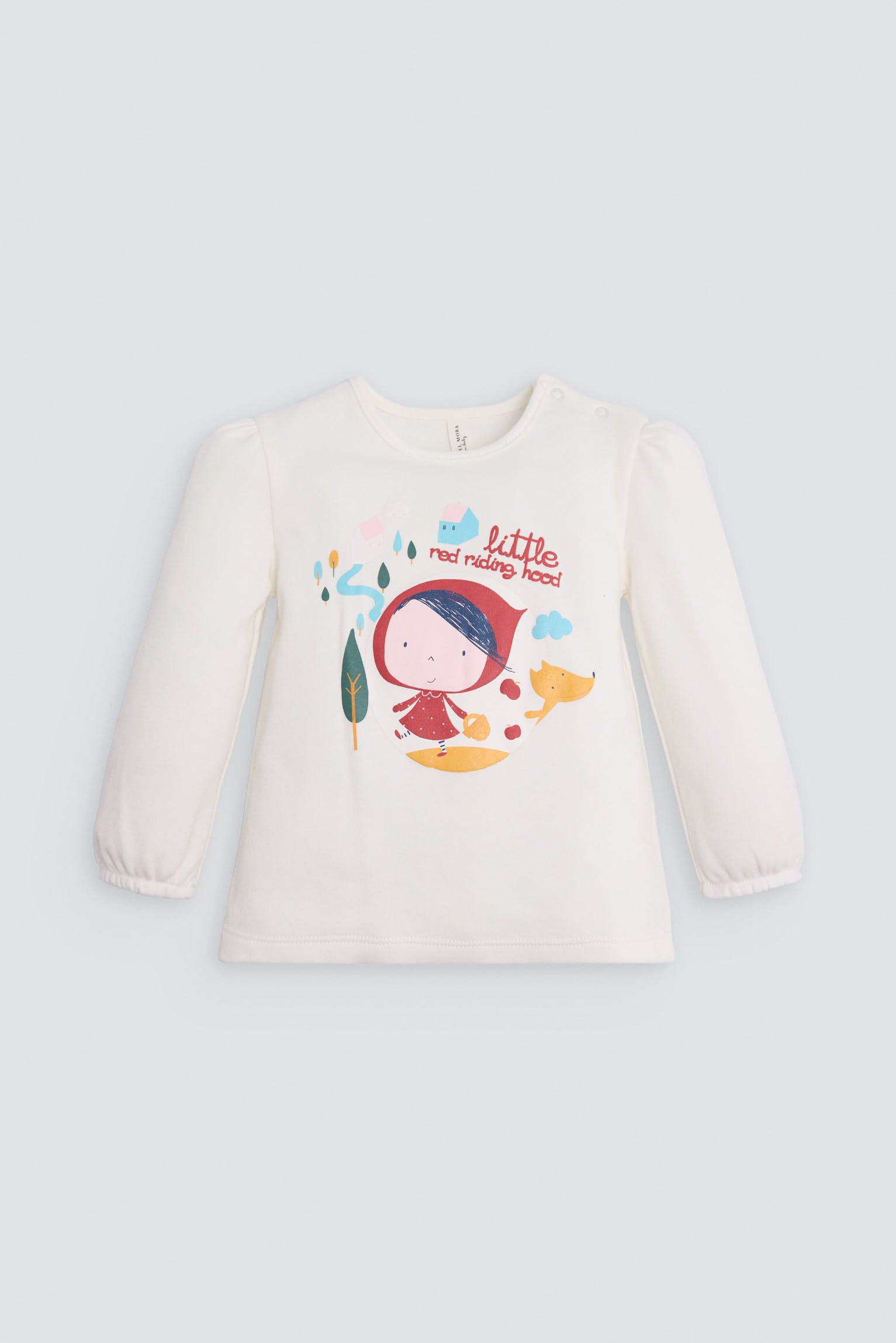 Conjunto bebé 3 piezas estampado Little red riding hood - Ysabel Mora