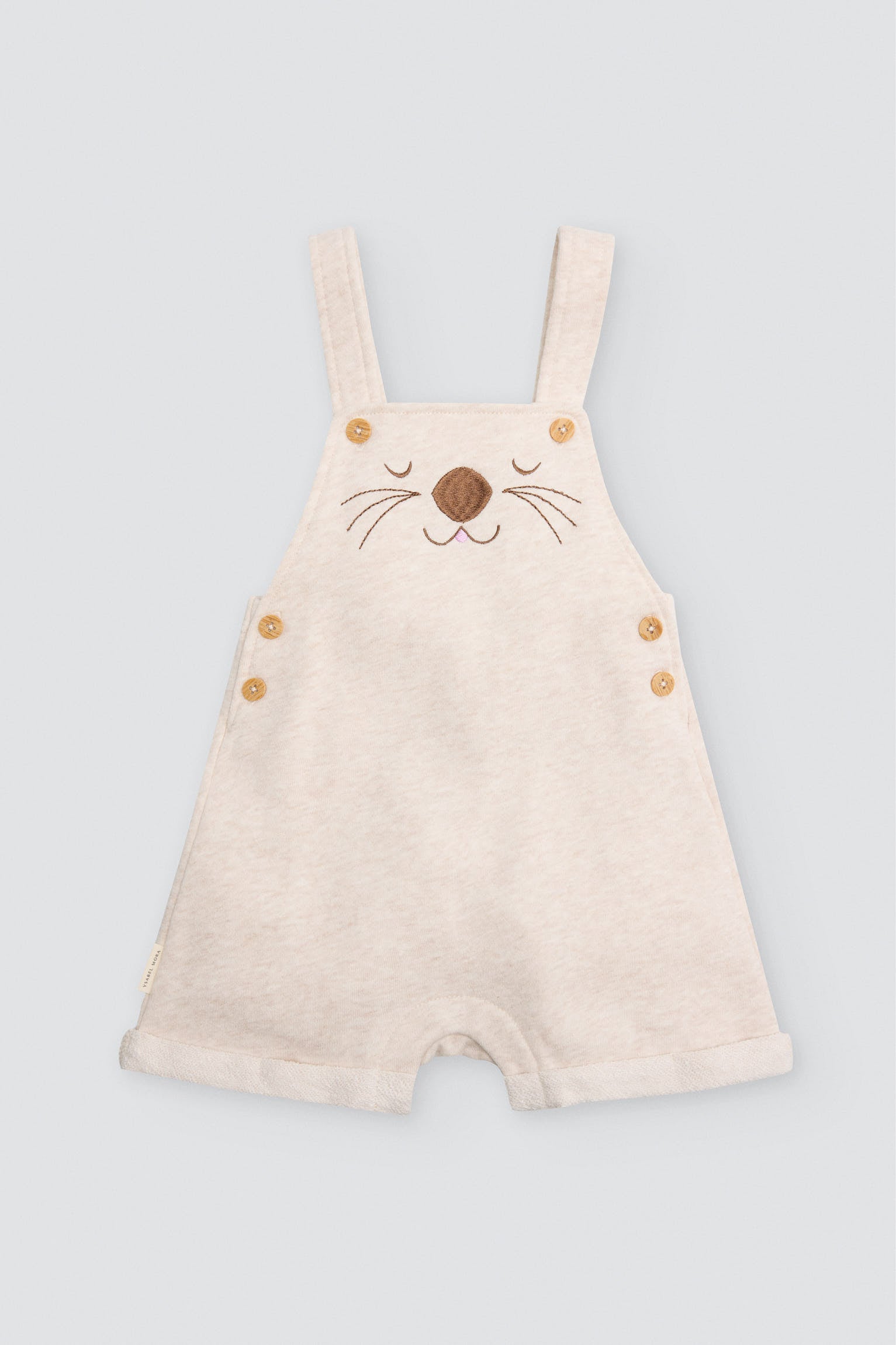 Conjunto bebé manga corta estampado  oso - Ysabel Mora