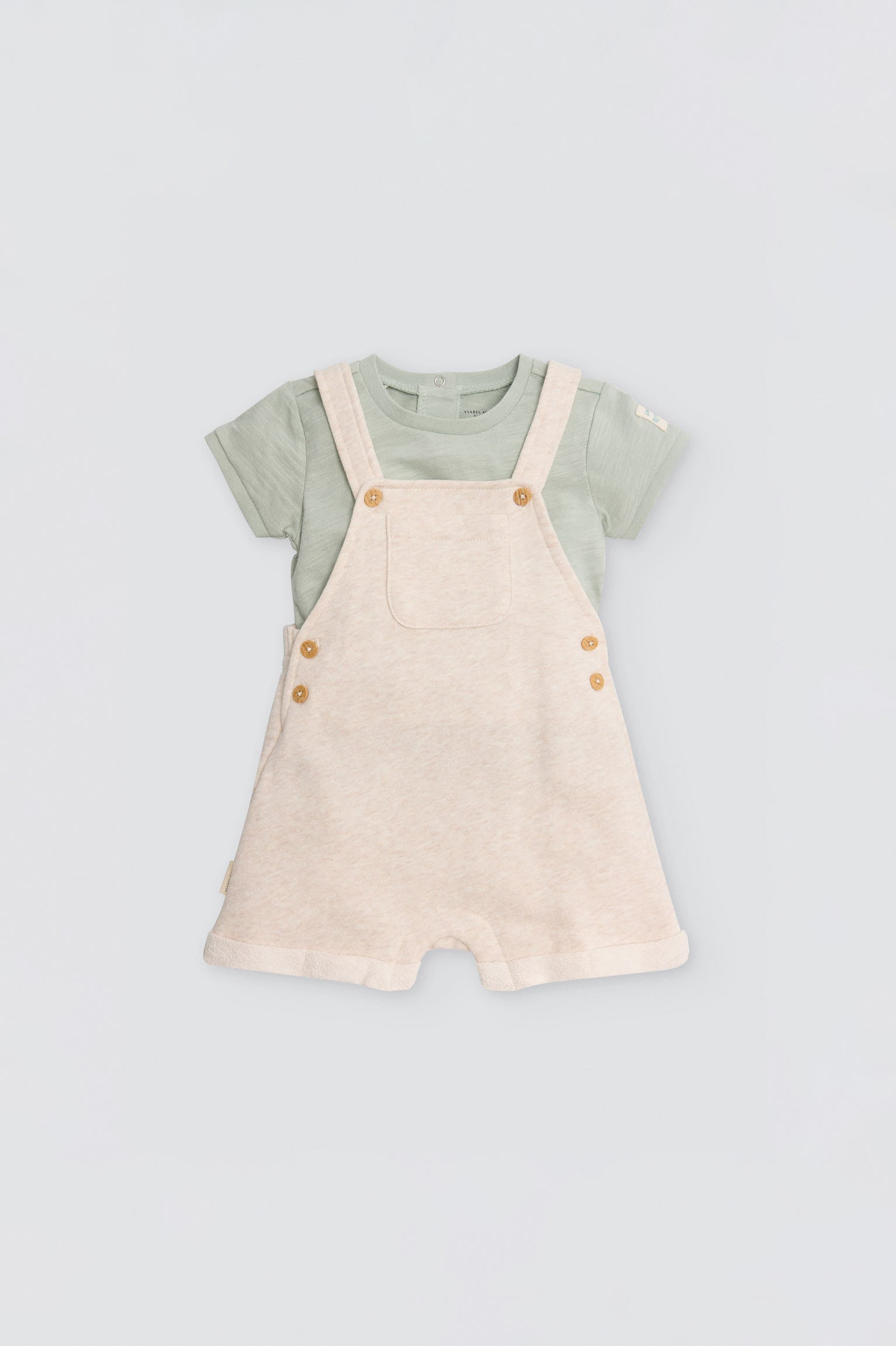 Conjunto bebé manga corta - Ysabel Mora