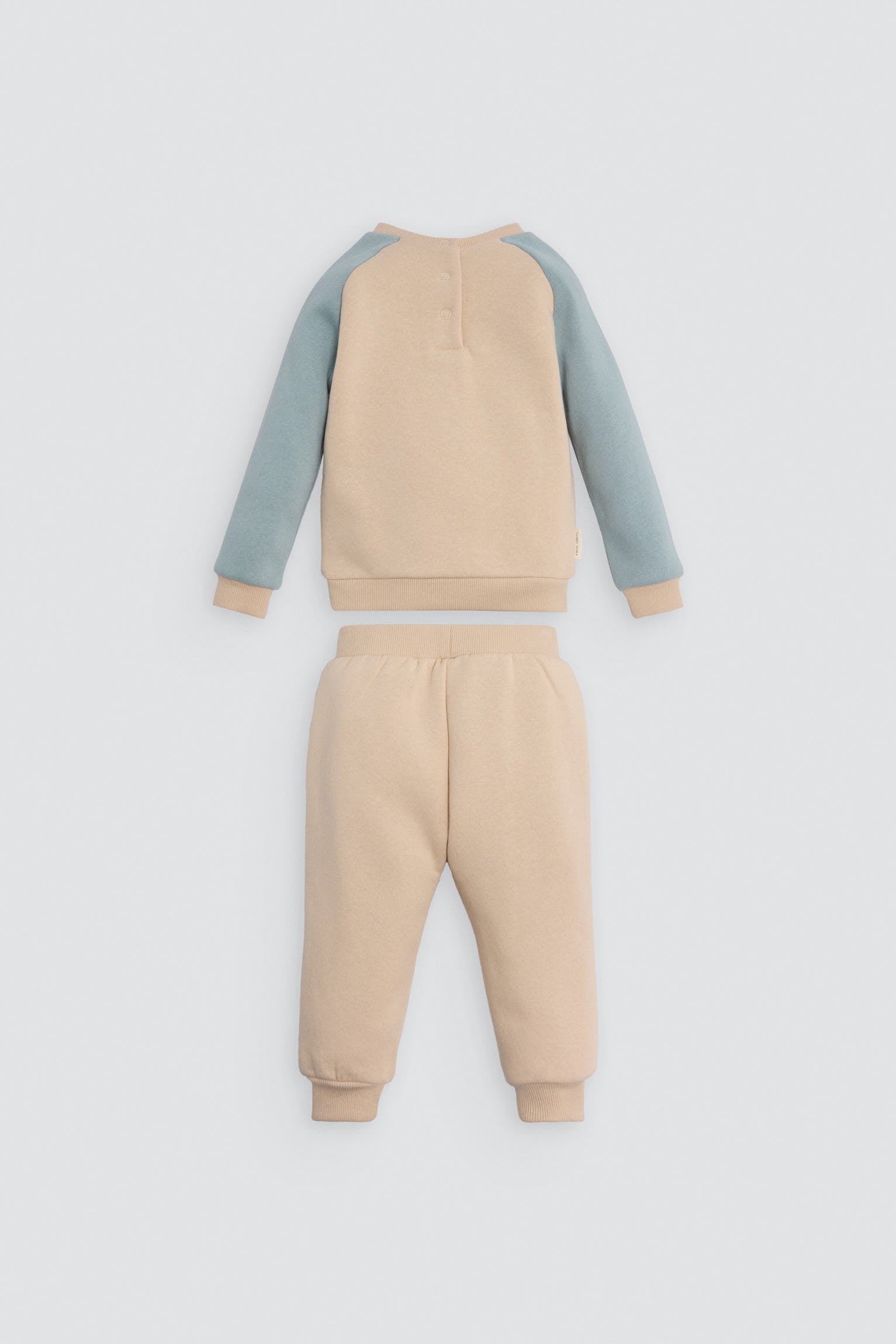 Conjunto chándal bebé estampado cara gato - Ysabel Mora