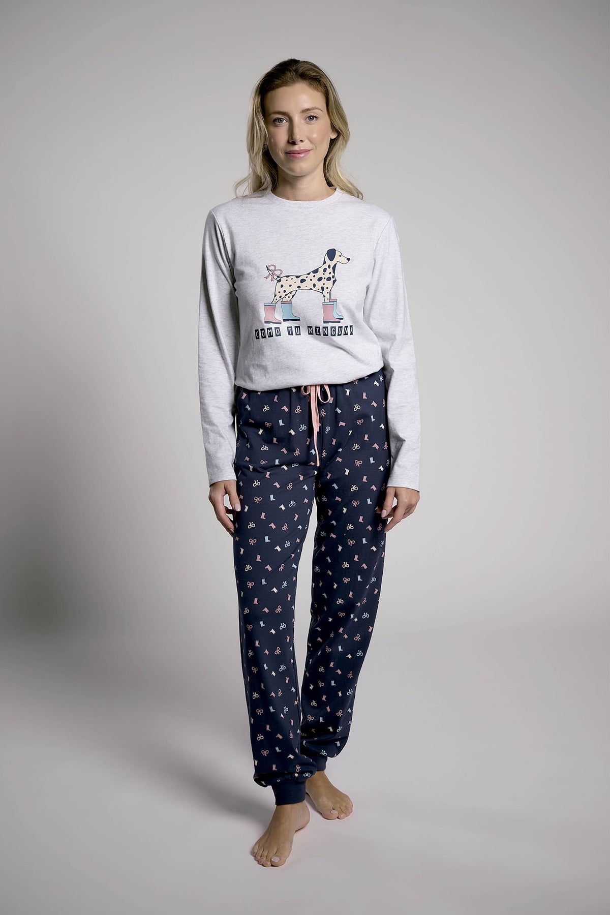pijama-largo-algodon-mujer-estampado-marino