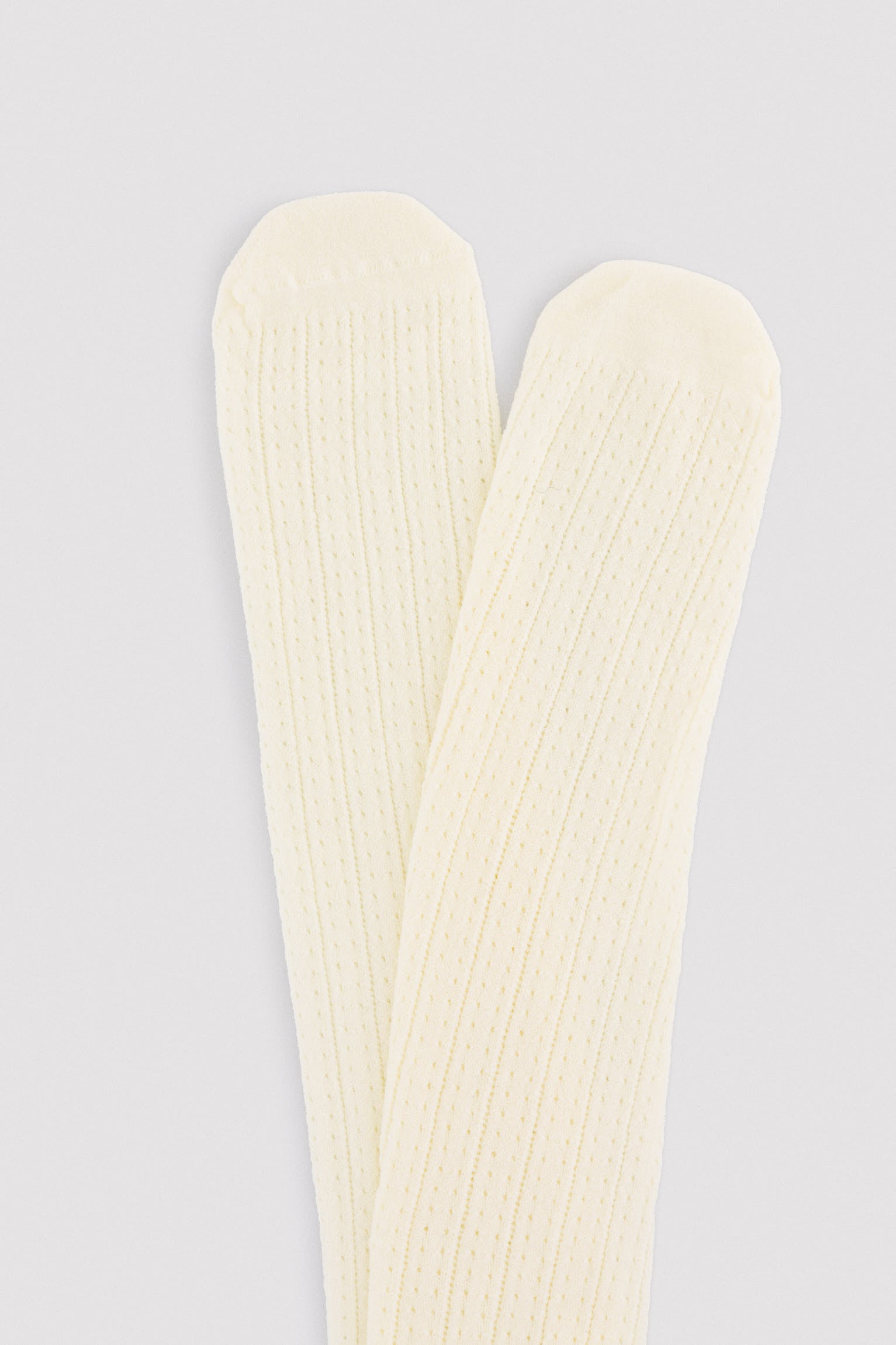 Panty infantil calado marfil - Ysabel Mora