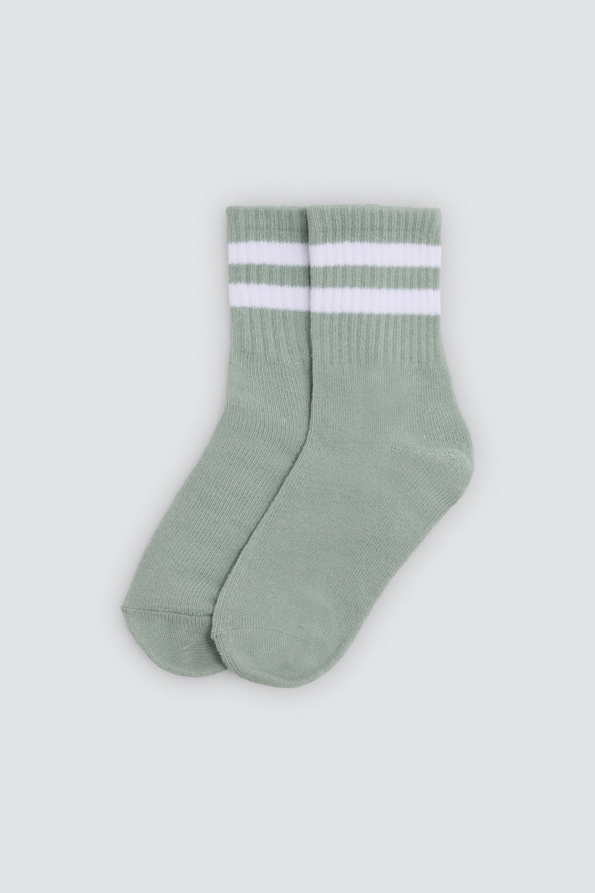 Pack of 6 girls' striped socks