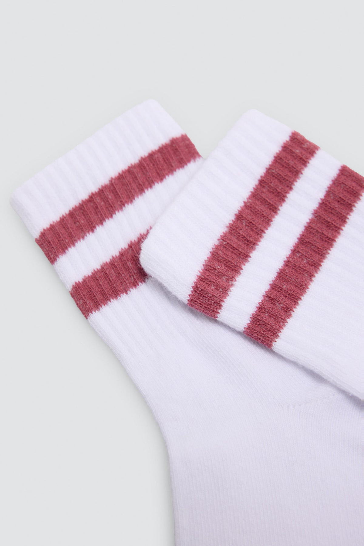 Pack of 6 girls' striped socks