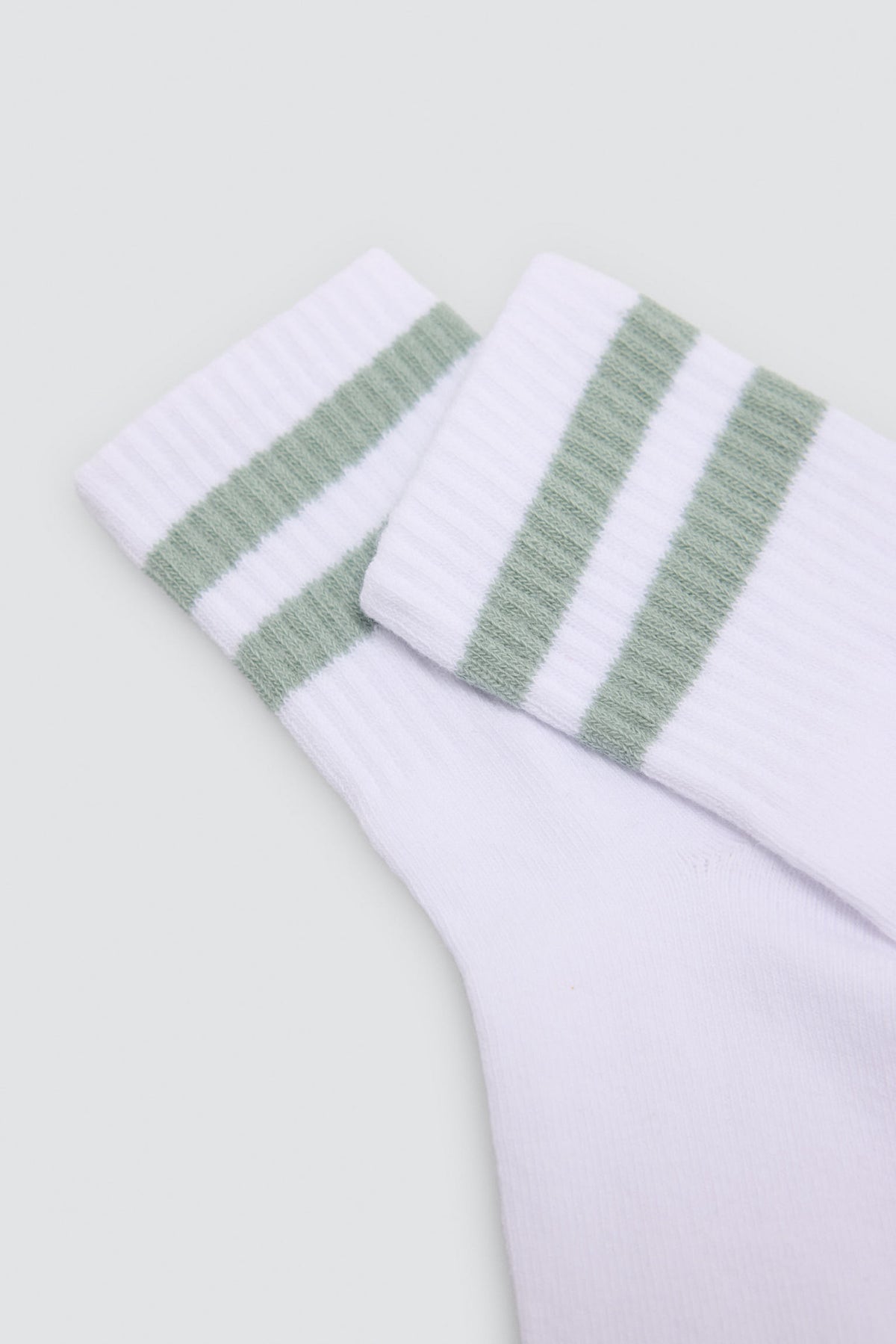Pack of 6 girls' striped socks