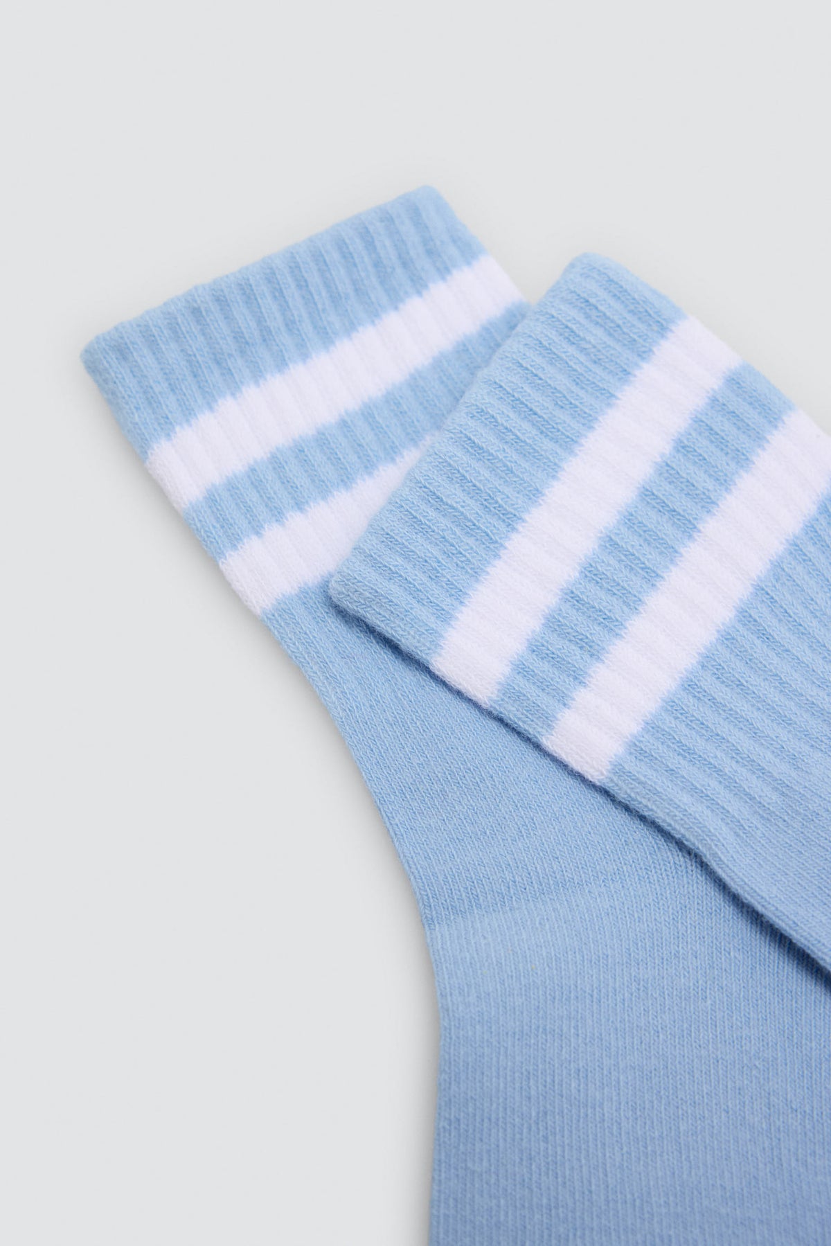 Pack of 6 girls' striped socks