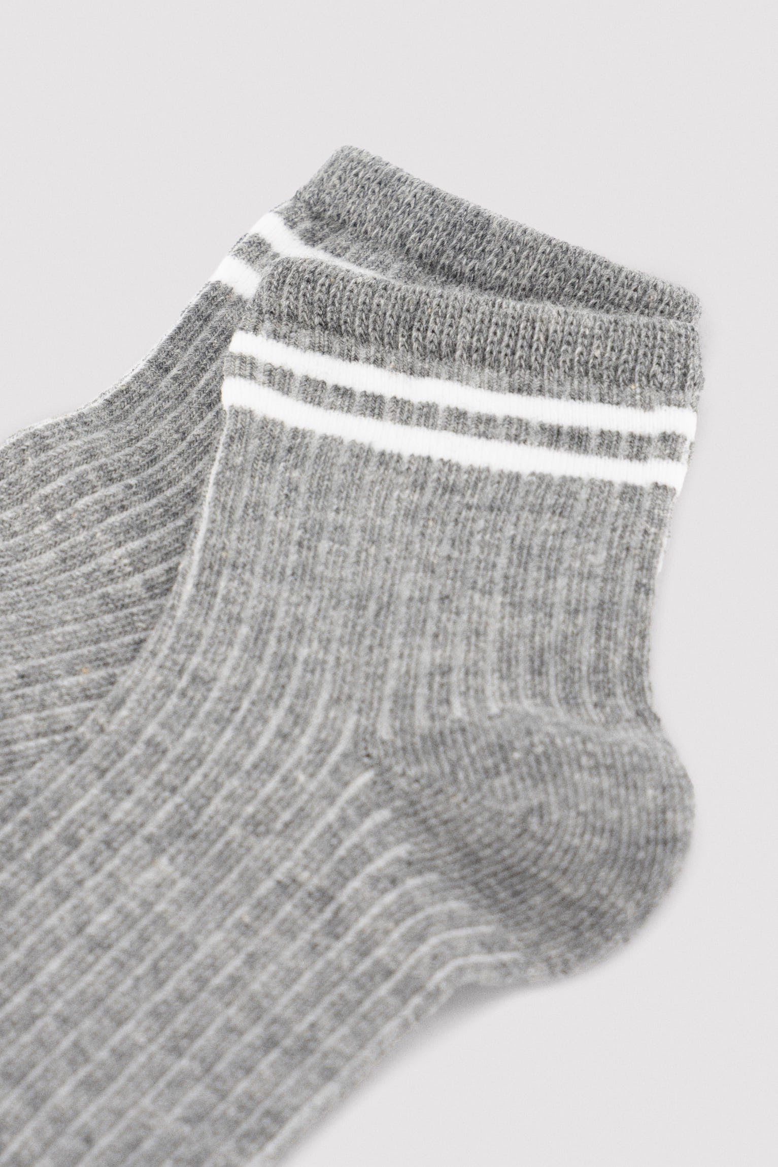 Pack 3 calcetines cortos infantiles detalle rayas - Ysabel Mora