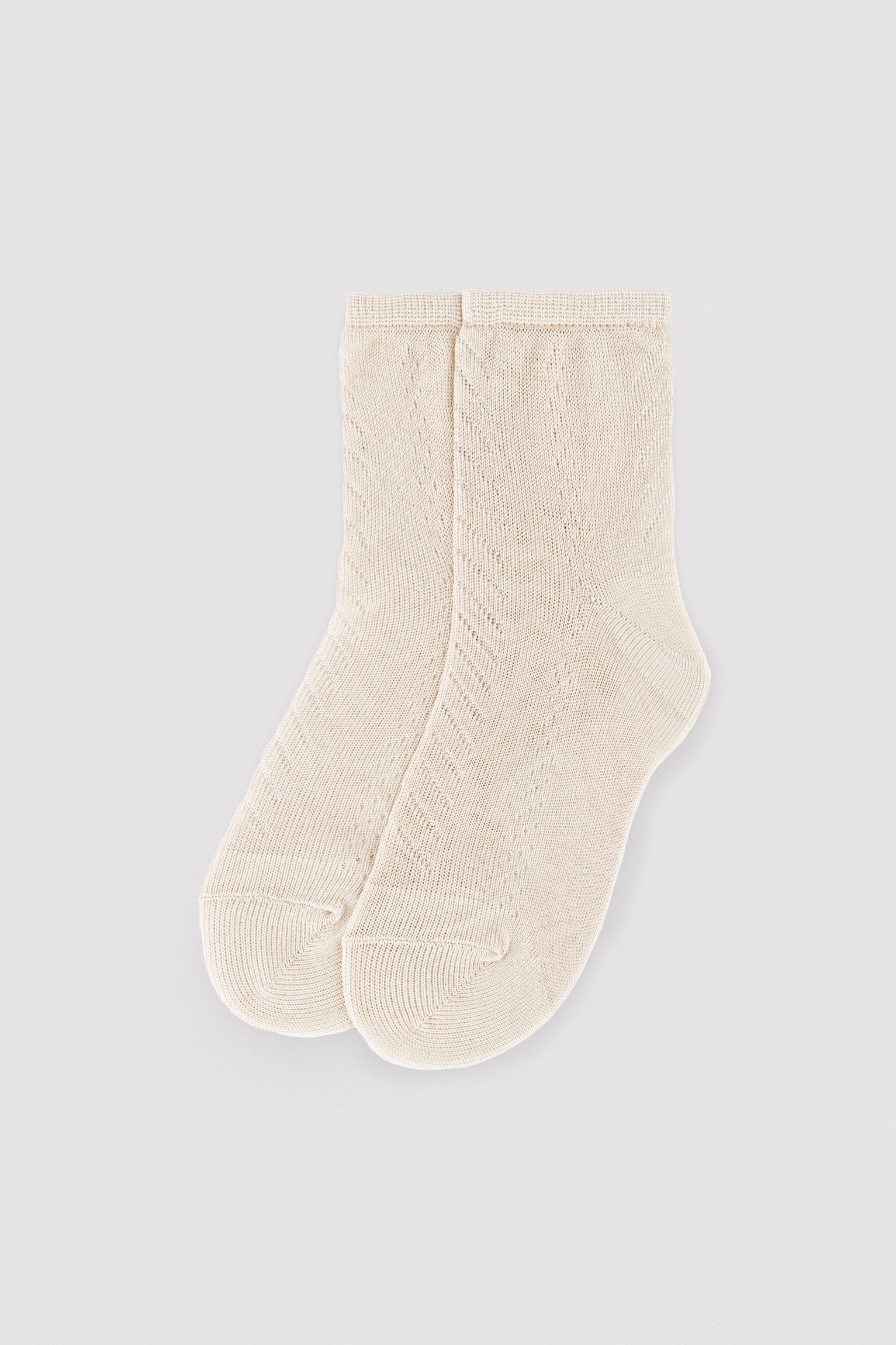 openwork linen children's socks