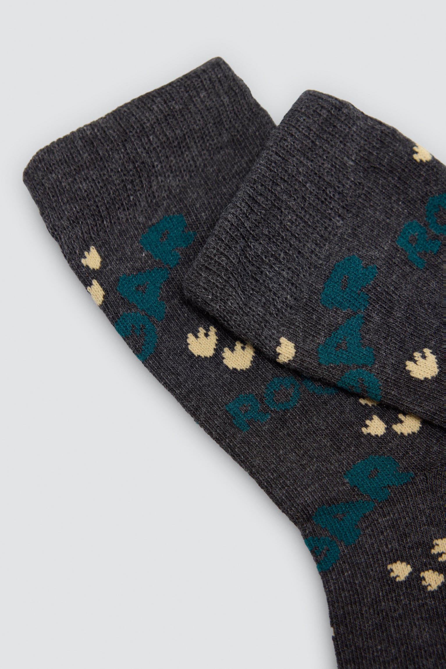 Pack of 4 dinosaur-print socks