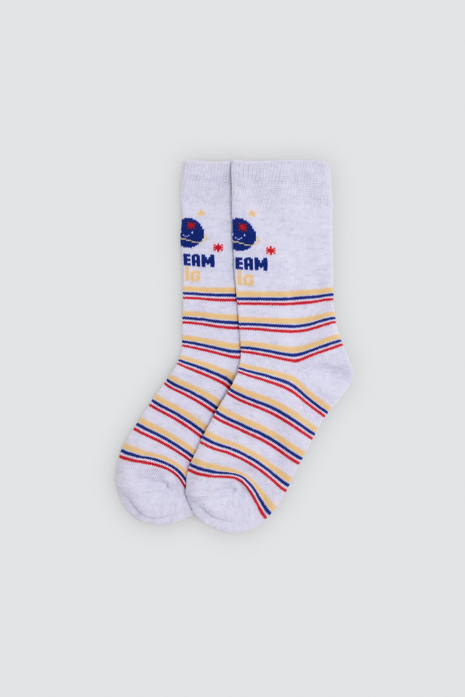 Pack of 4 astronaut-print socks