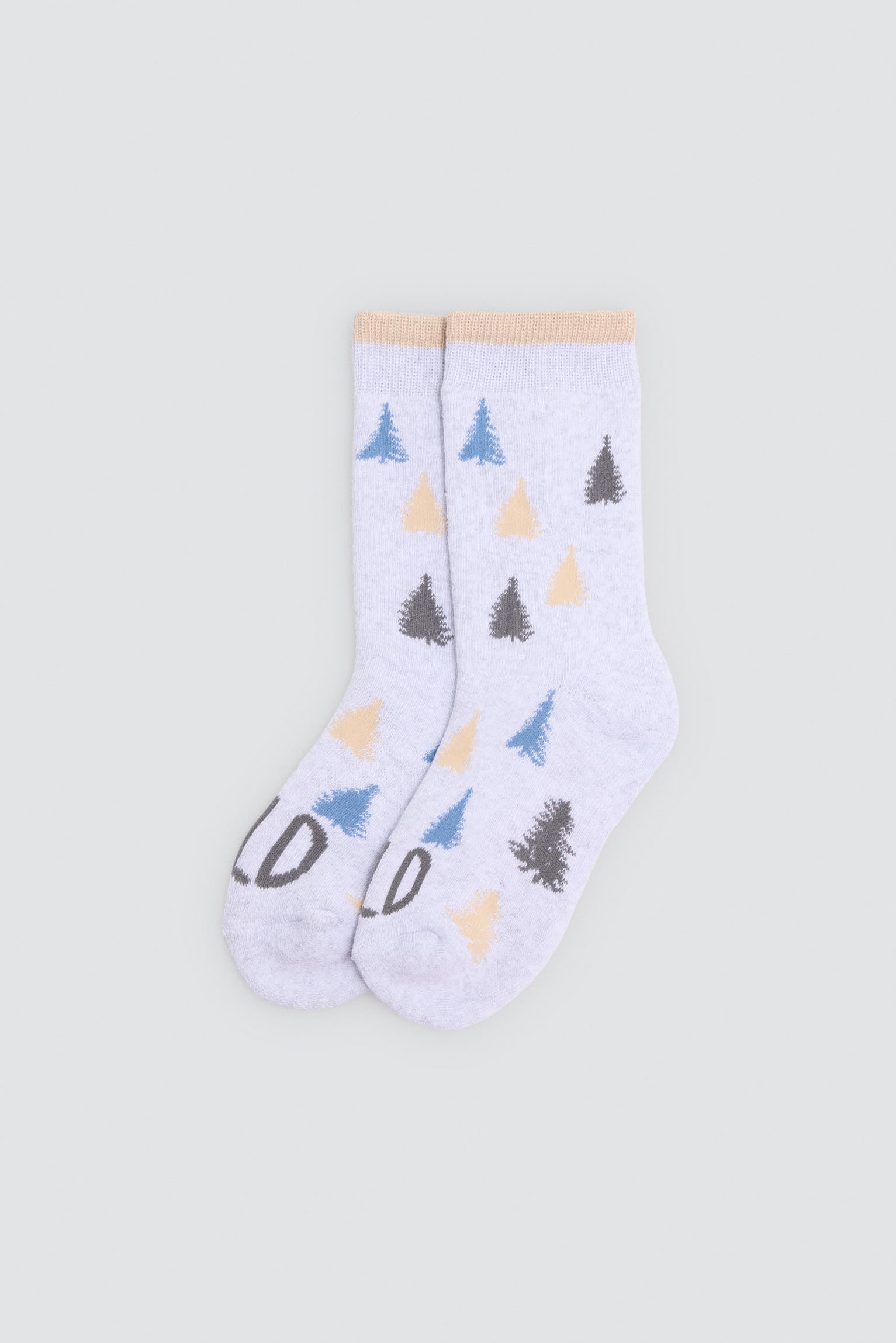 Pack of 3 boys' thermal socks with woodland print