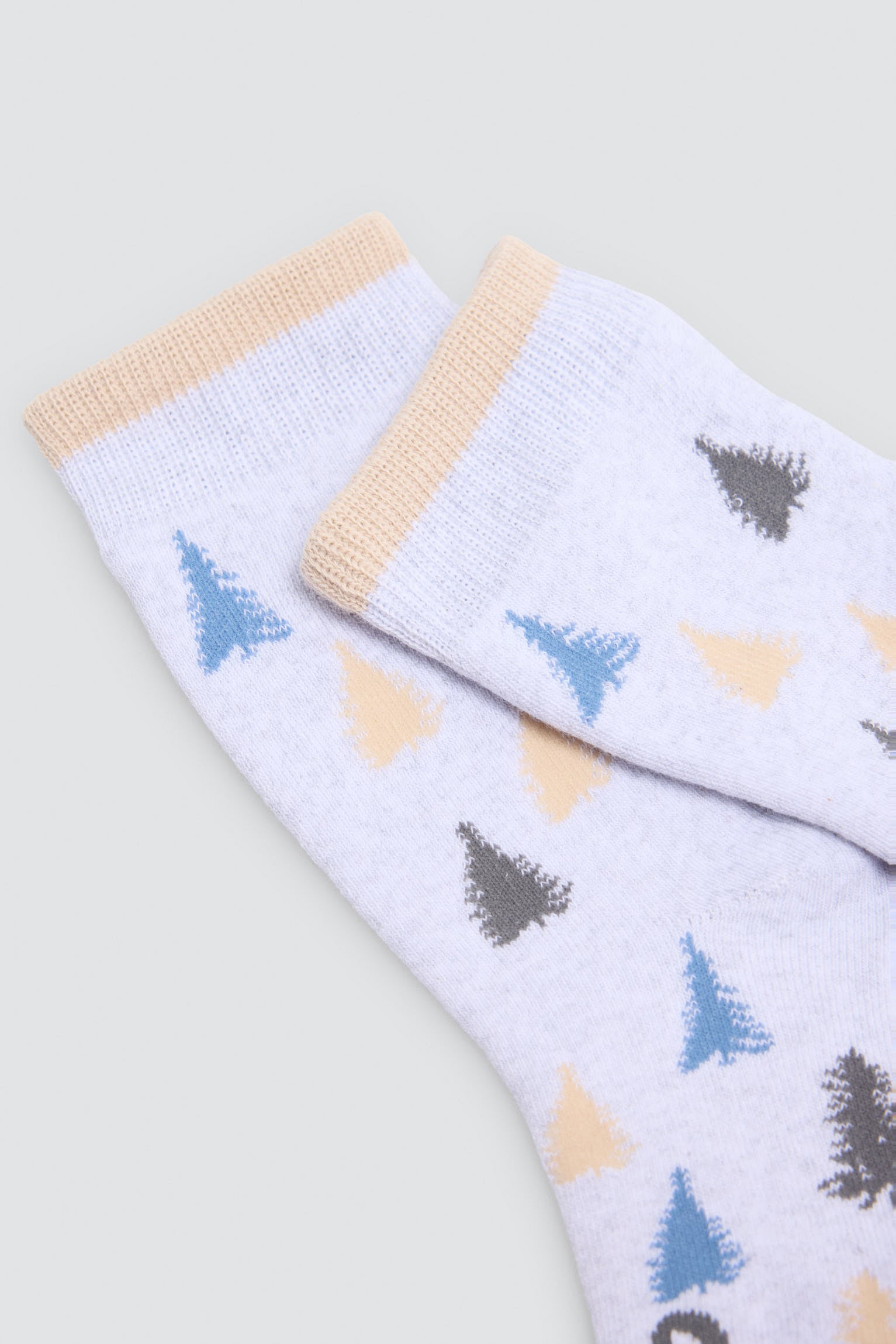 Pack of 3 boys' thermal socks with woodland print