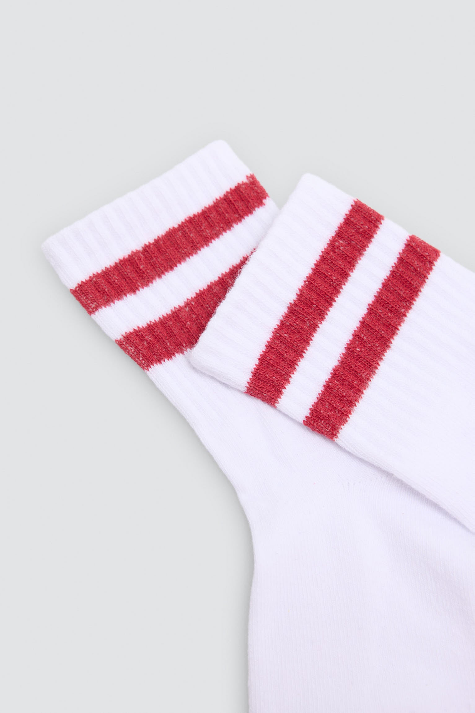 Pack of 6 boys' sporty socks with contrast stripe details