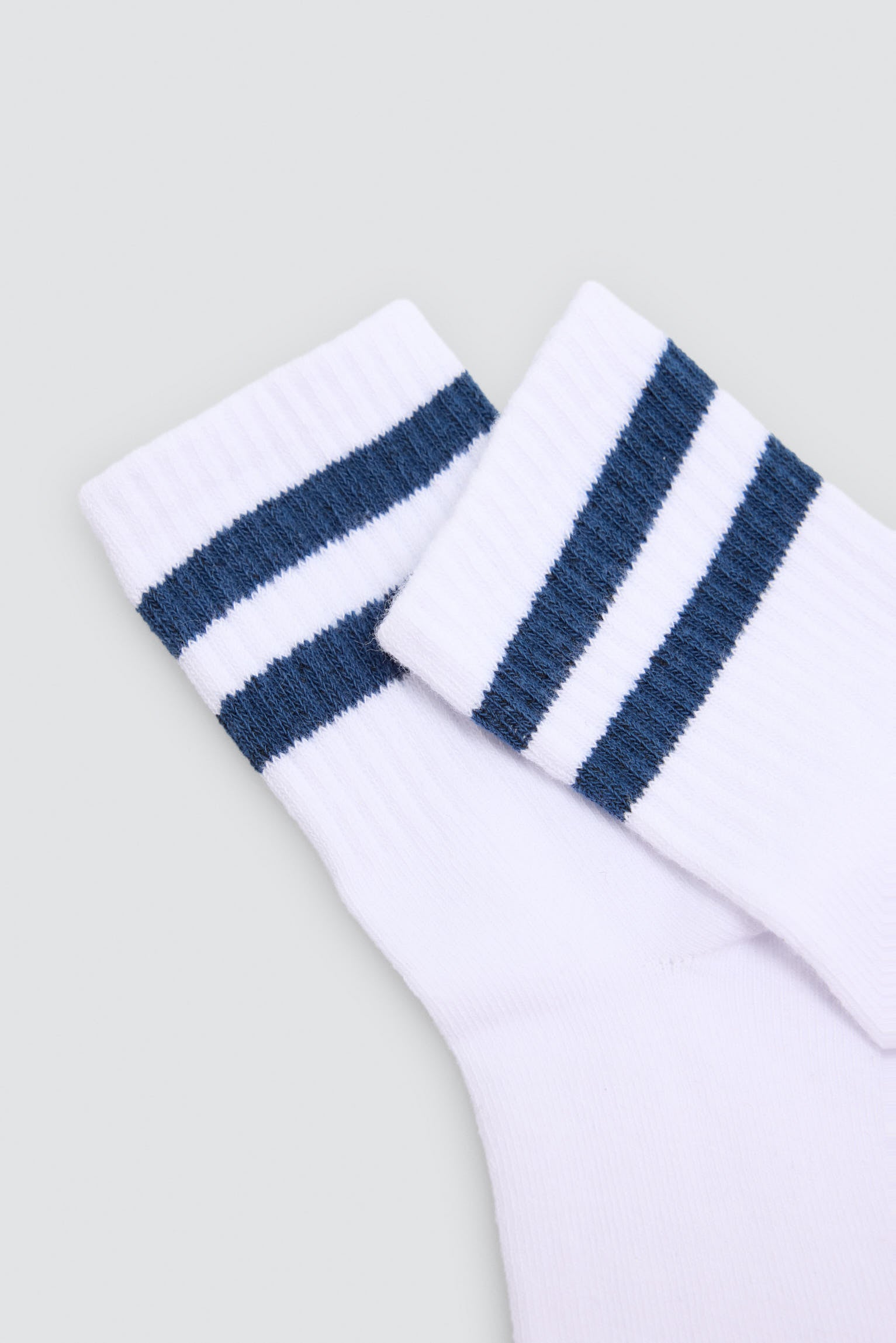 Pack of 6 boys' sporty socks with contrast stripe details