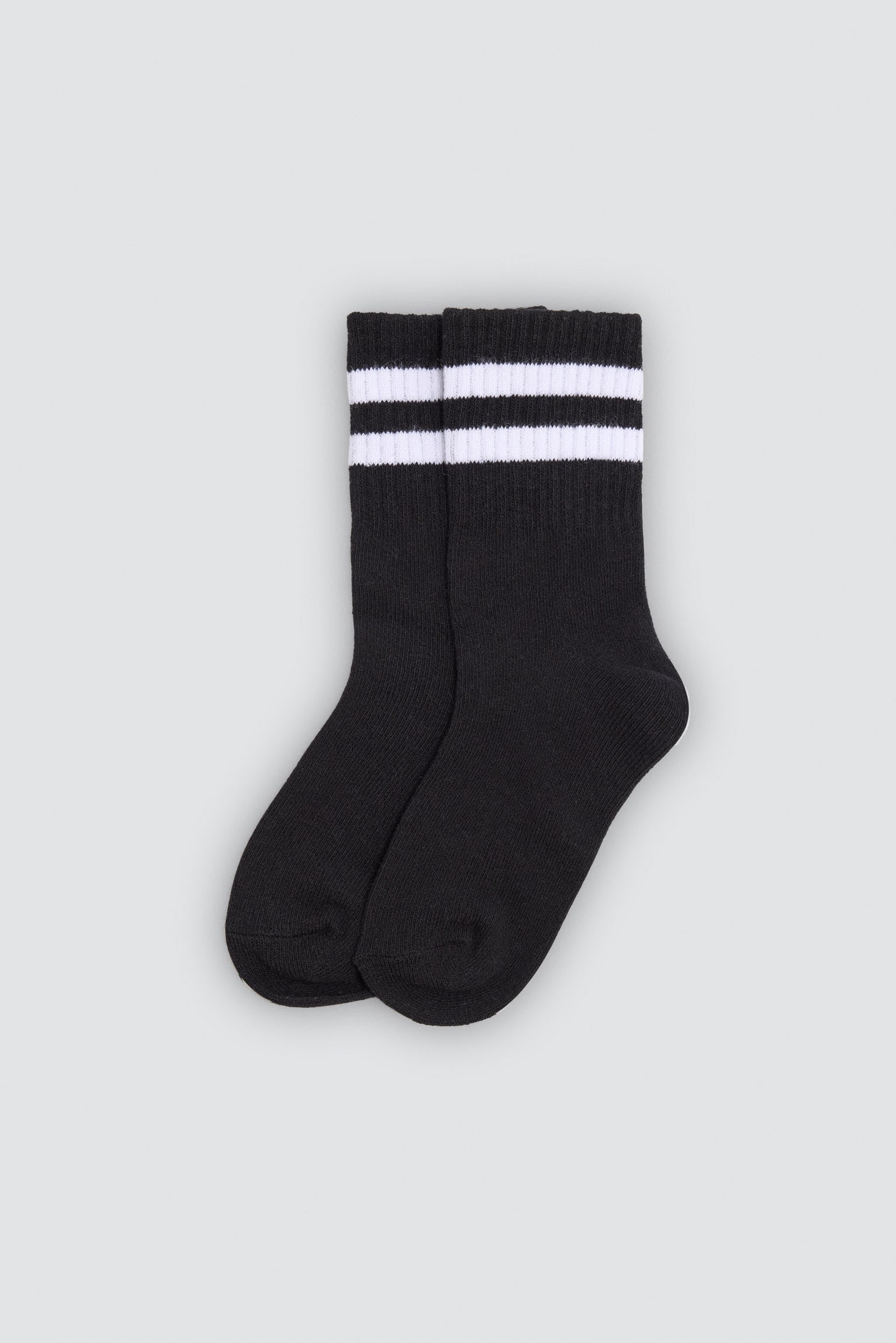Pack of 6 boys' sporty socks with contrast stripe details