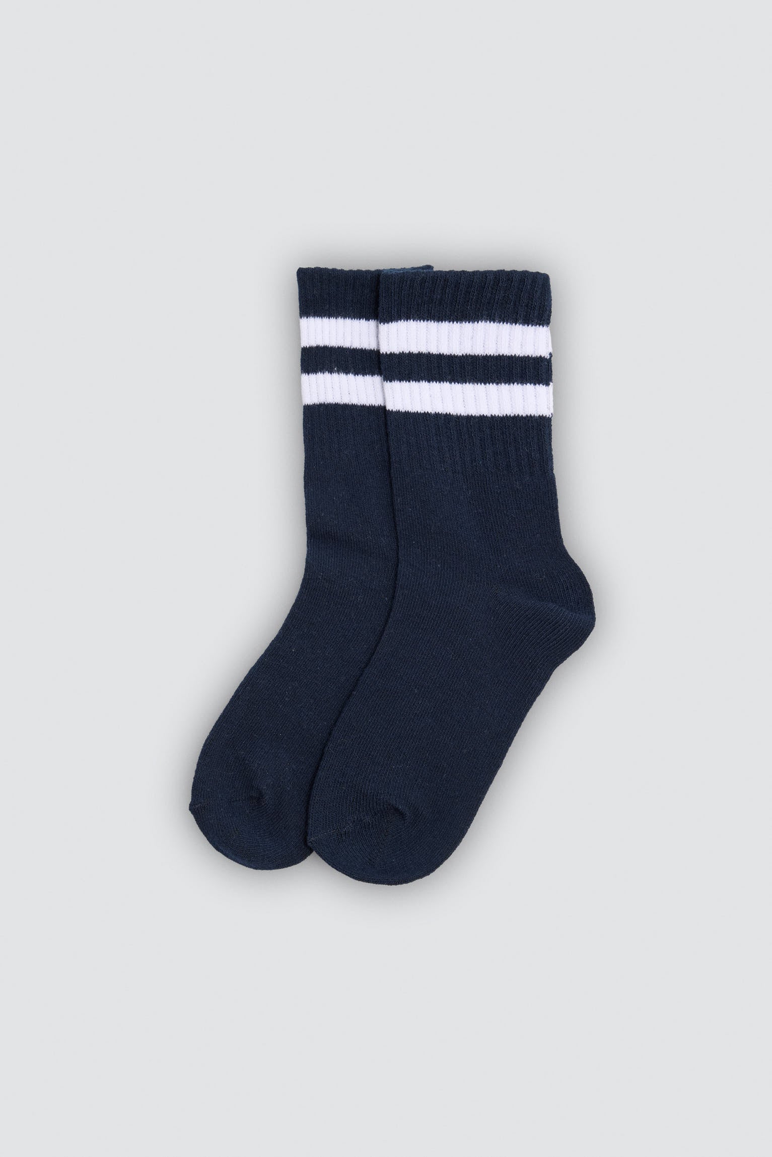 Pack of 6 boys' sporty socks with contrast stripe details