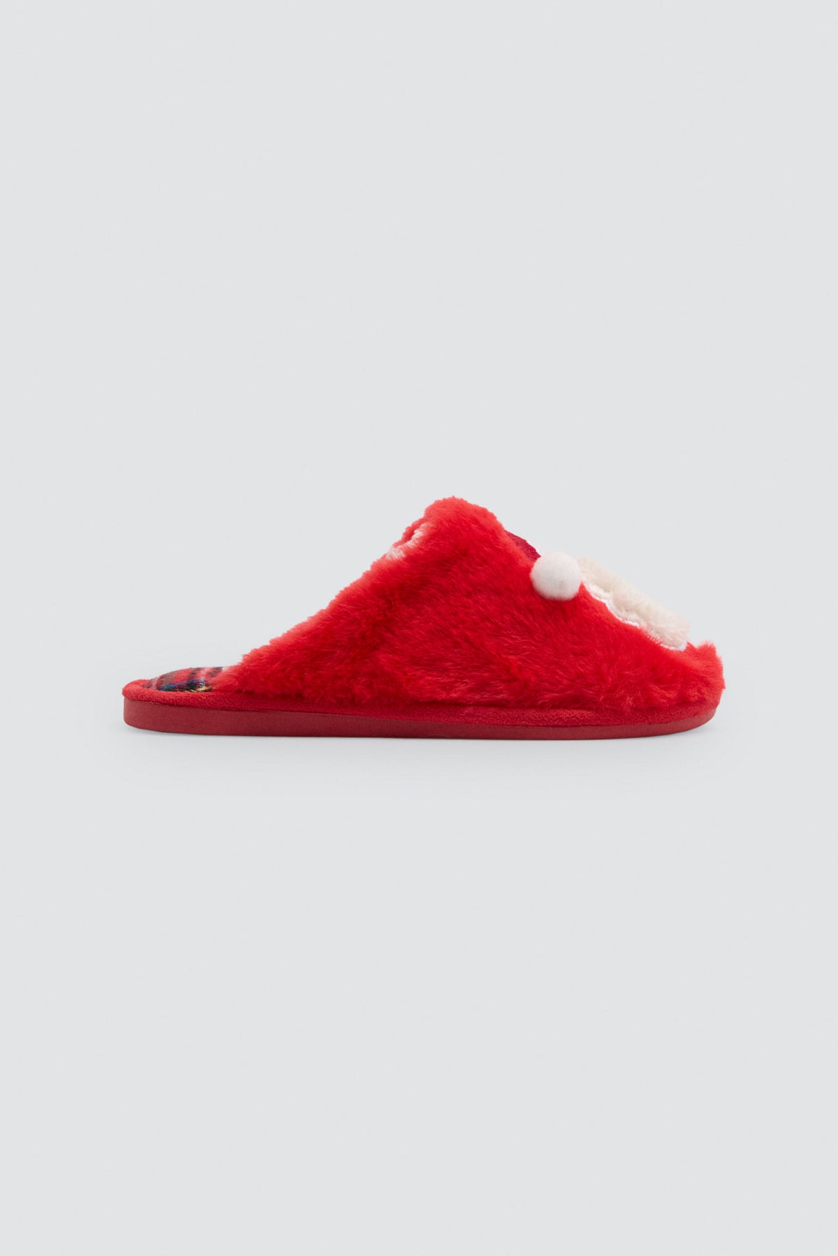Kids' Santa Christmas house slippers