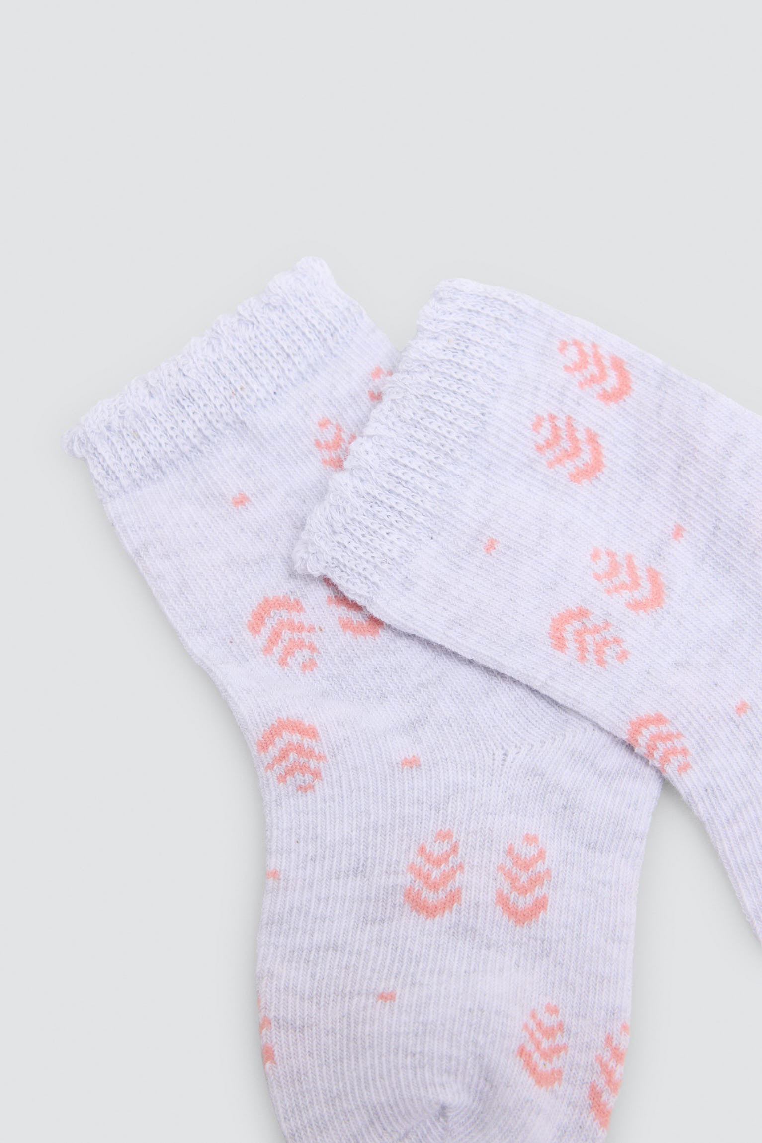Pack of 4 baby socks with fun bunny prints