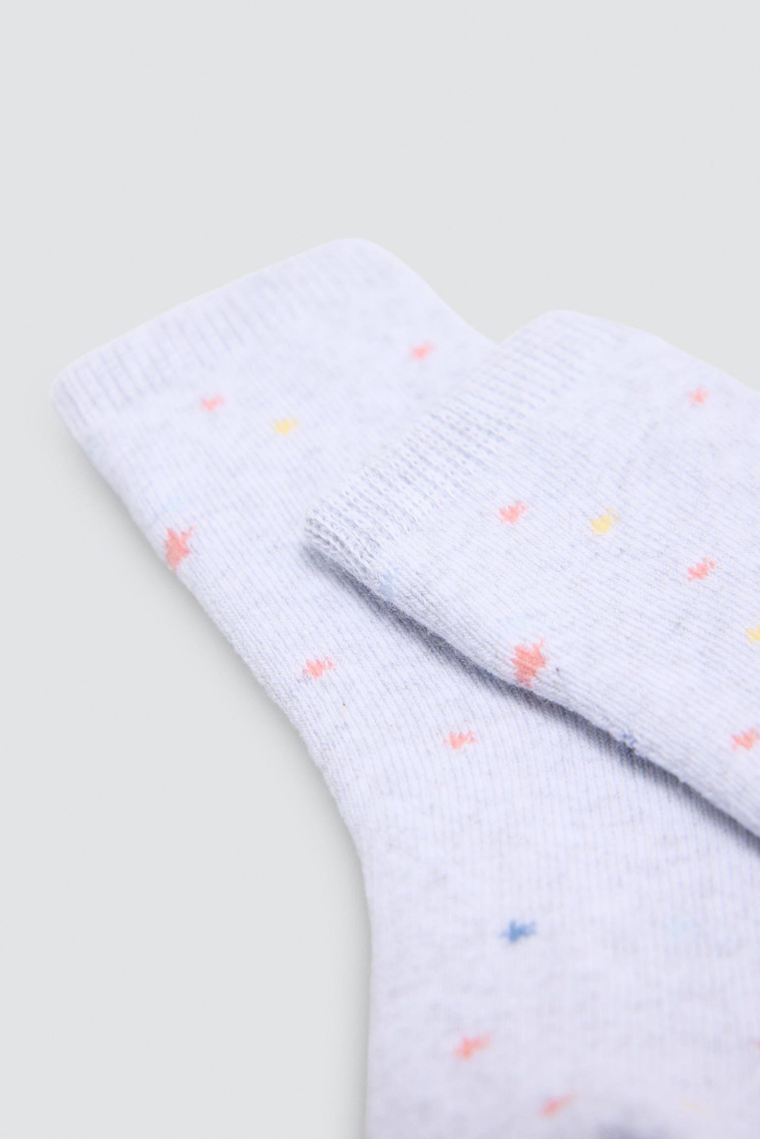 Pack of 4 baby thermal socks with moon and star prints