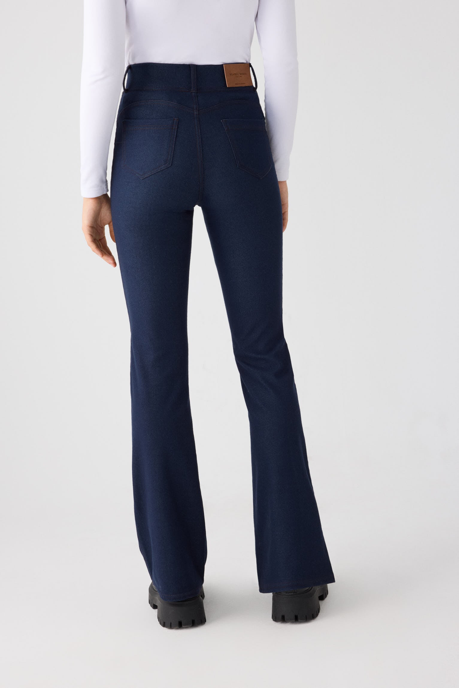 70479-marino-jeans-leggings-mujer-vaqueros-acampanados-efecto-push-up