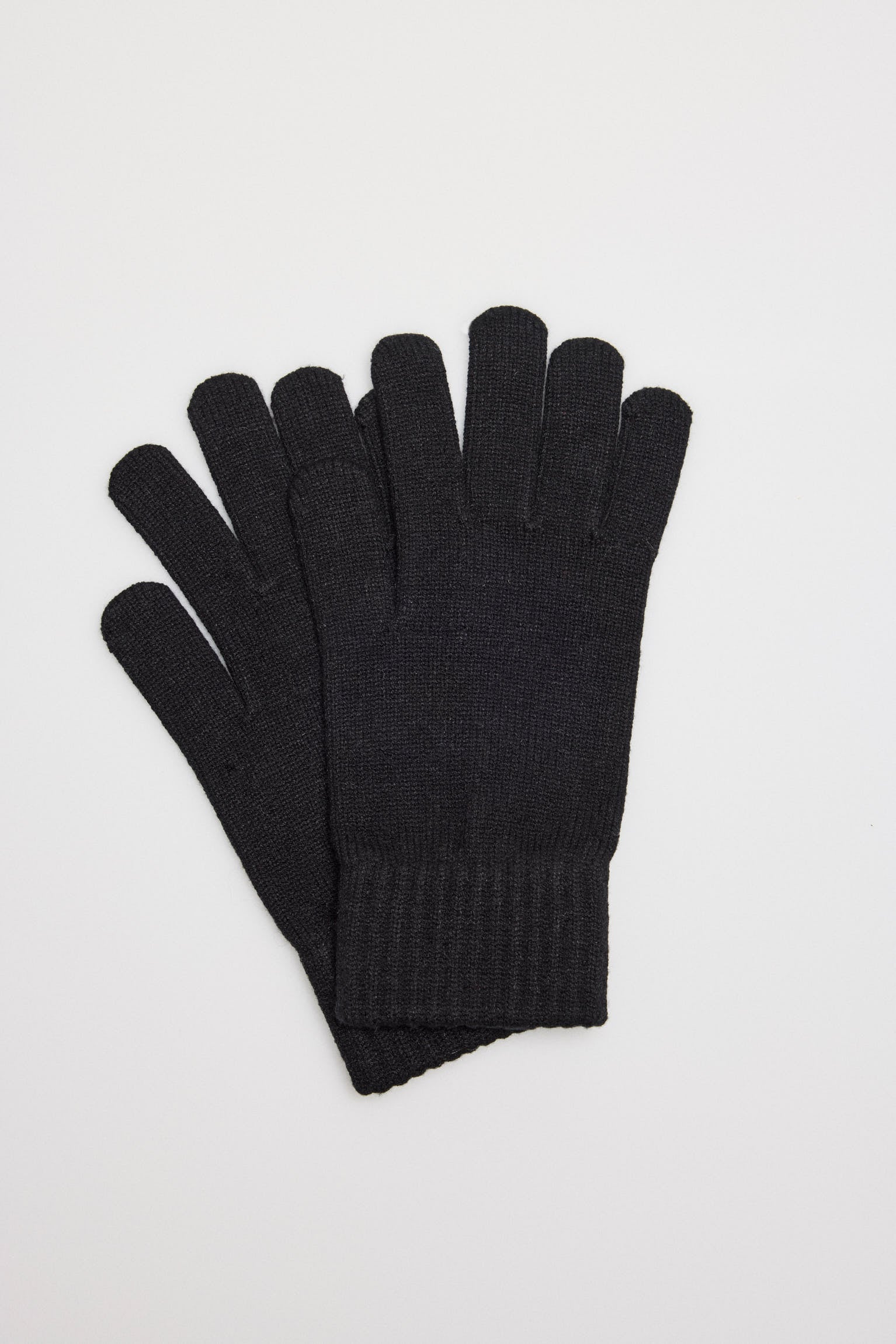 70660-3-guantes-punto-mujer-ysabel-mora - Negro