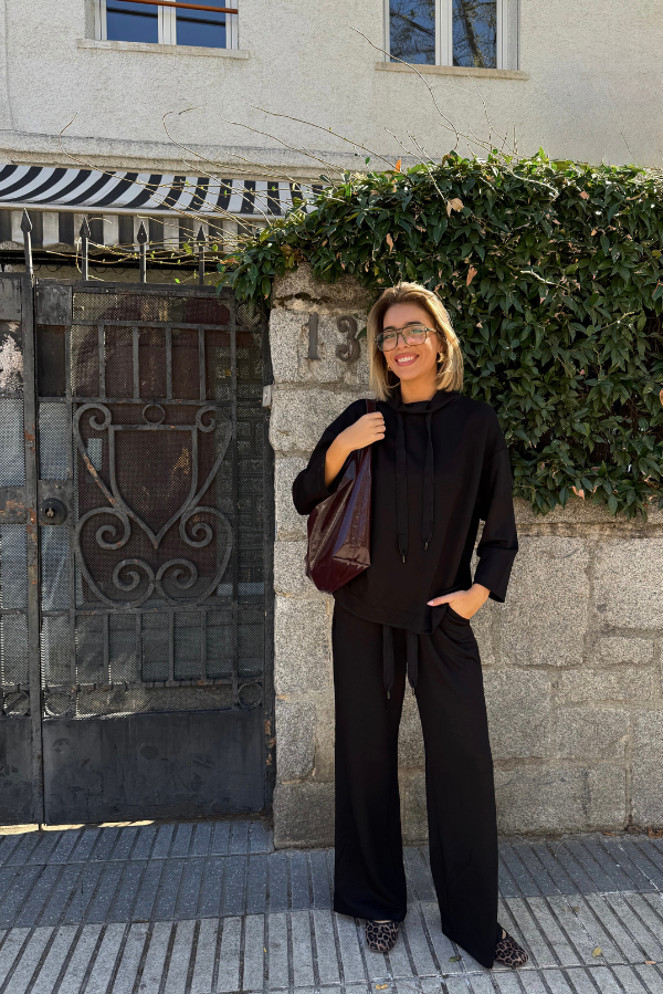 Comfy black outfit @teresamora6