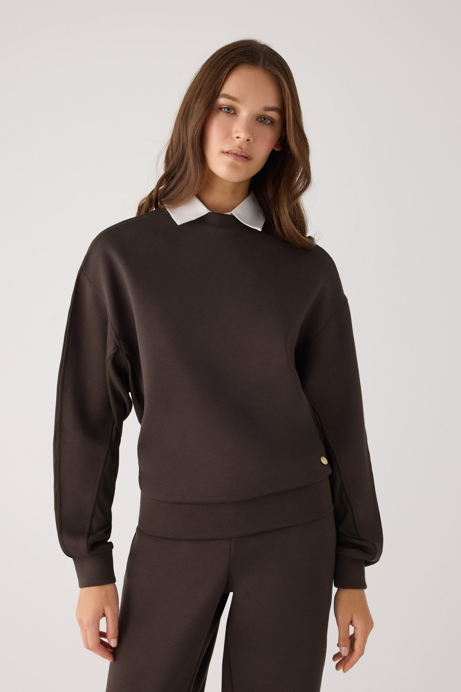 70746-dark-chocolate-sudadera-afelpada-canale-cuello-redondo-marron-chocolate