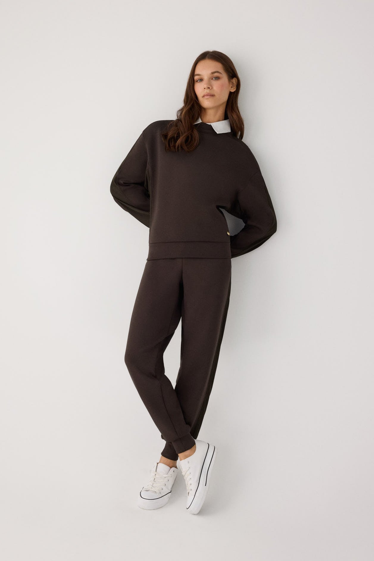 70746-dark-chocolate-sudadera-afelpada-canale-cuello-redondo-marron-chocolate