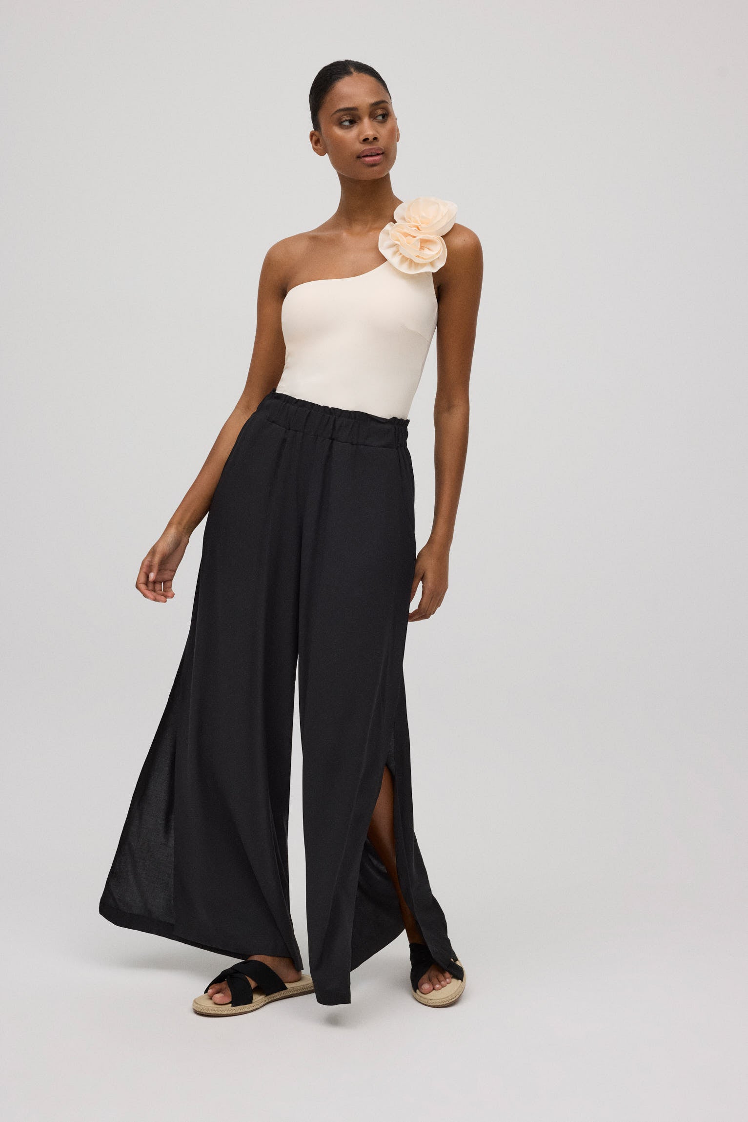 Pantalones Anchos Pantalones Mujer Pana El Corte Ingles Pantalón