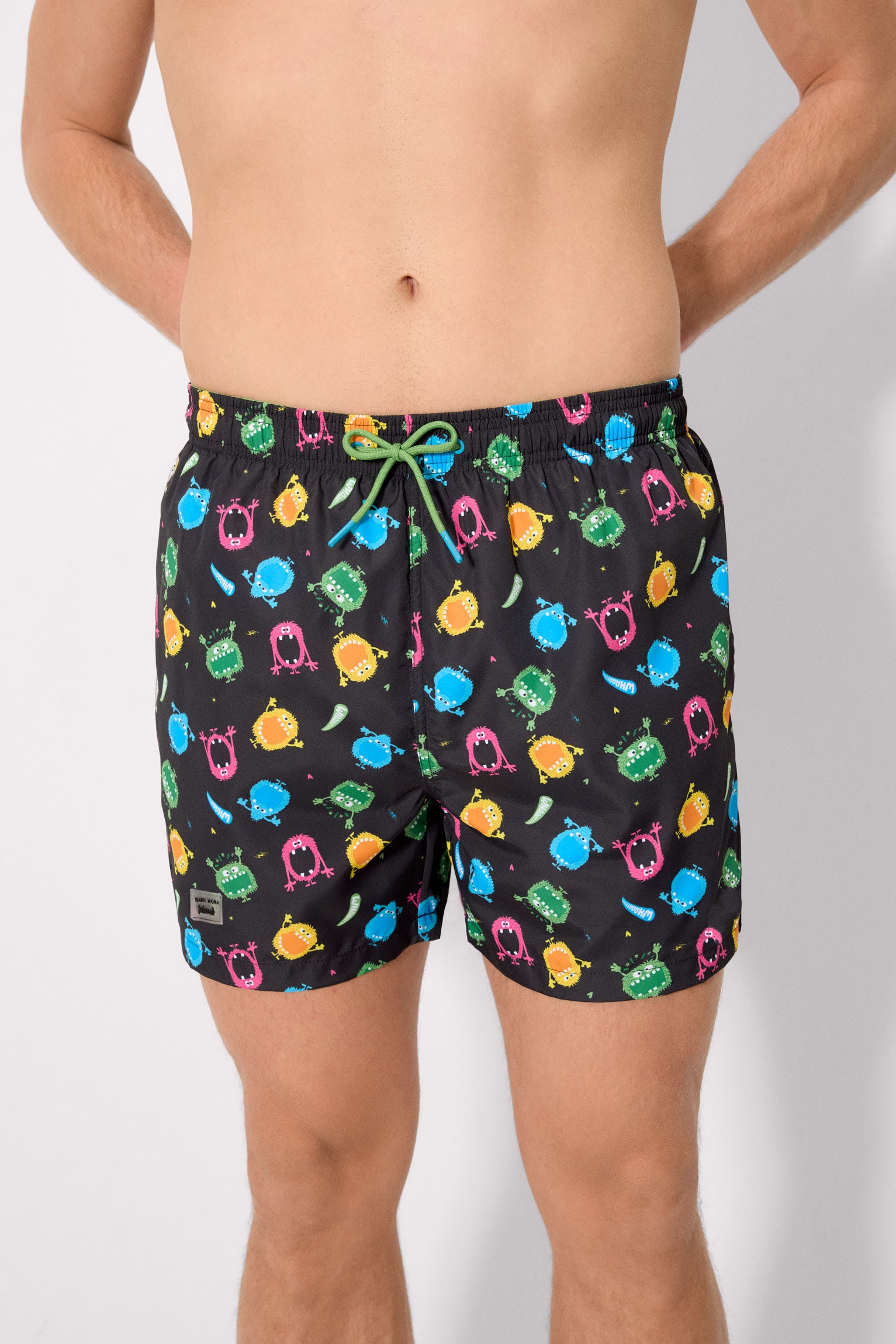 Sockarrats monster print medium swimsuit