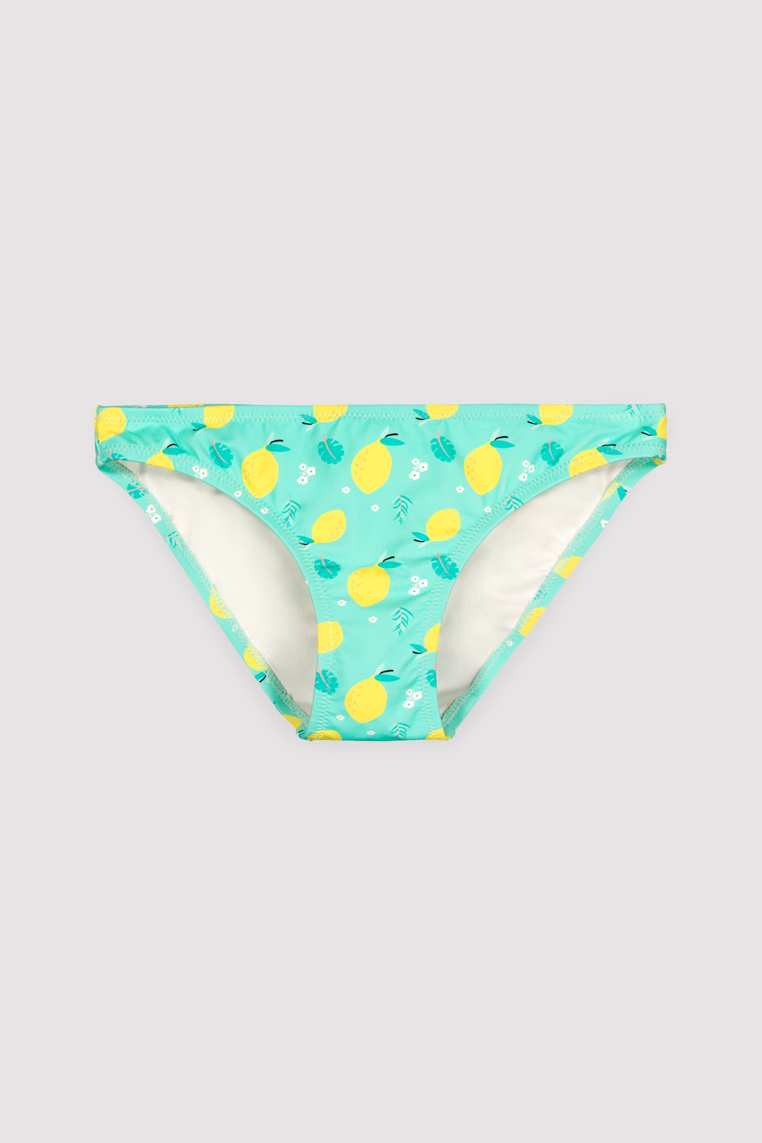 Girls' briefs with lemon print