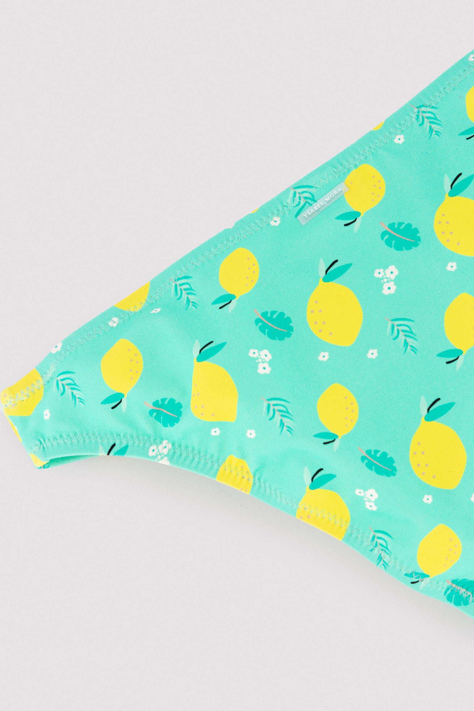 Girls' briefs with lemon print