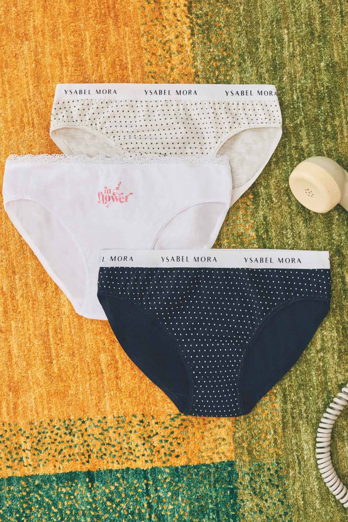 Pack of 6 printed youth briefs
