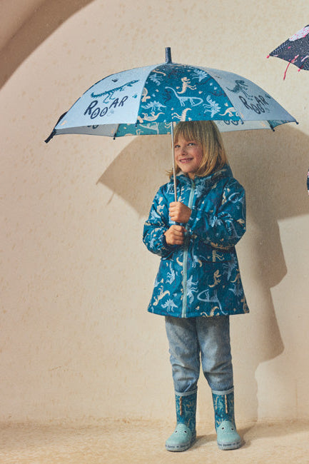Boys' Rooar monster-print umbrella