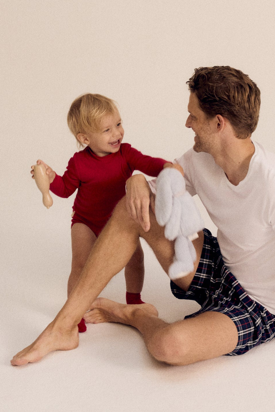 Basic red turtleneck baby bodysuit