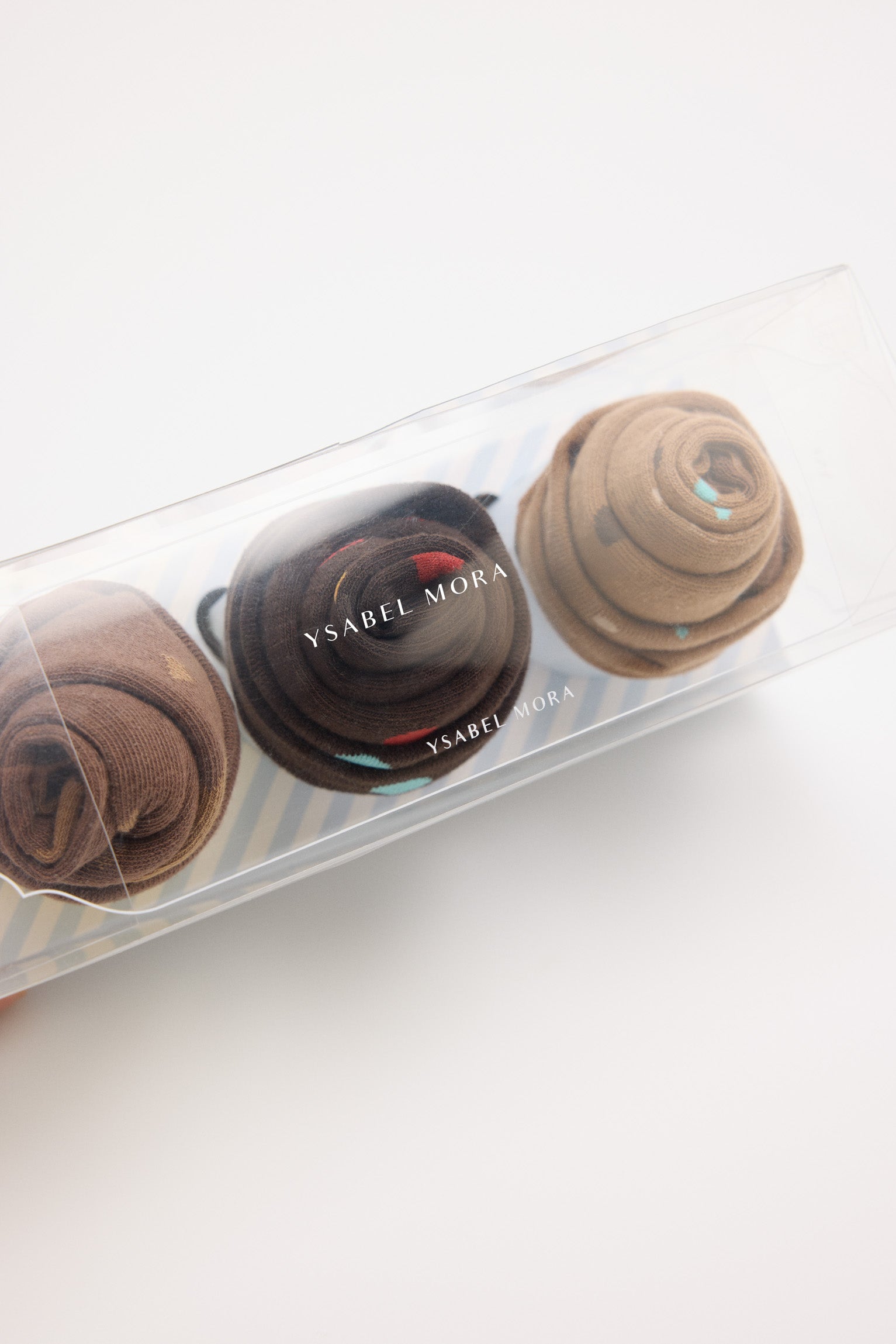 Gift pack of 3 chocolate muffin socks